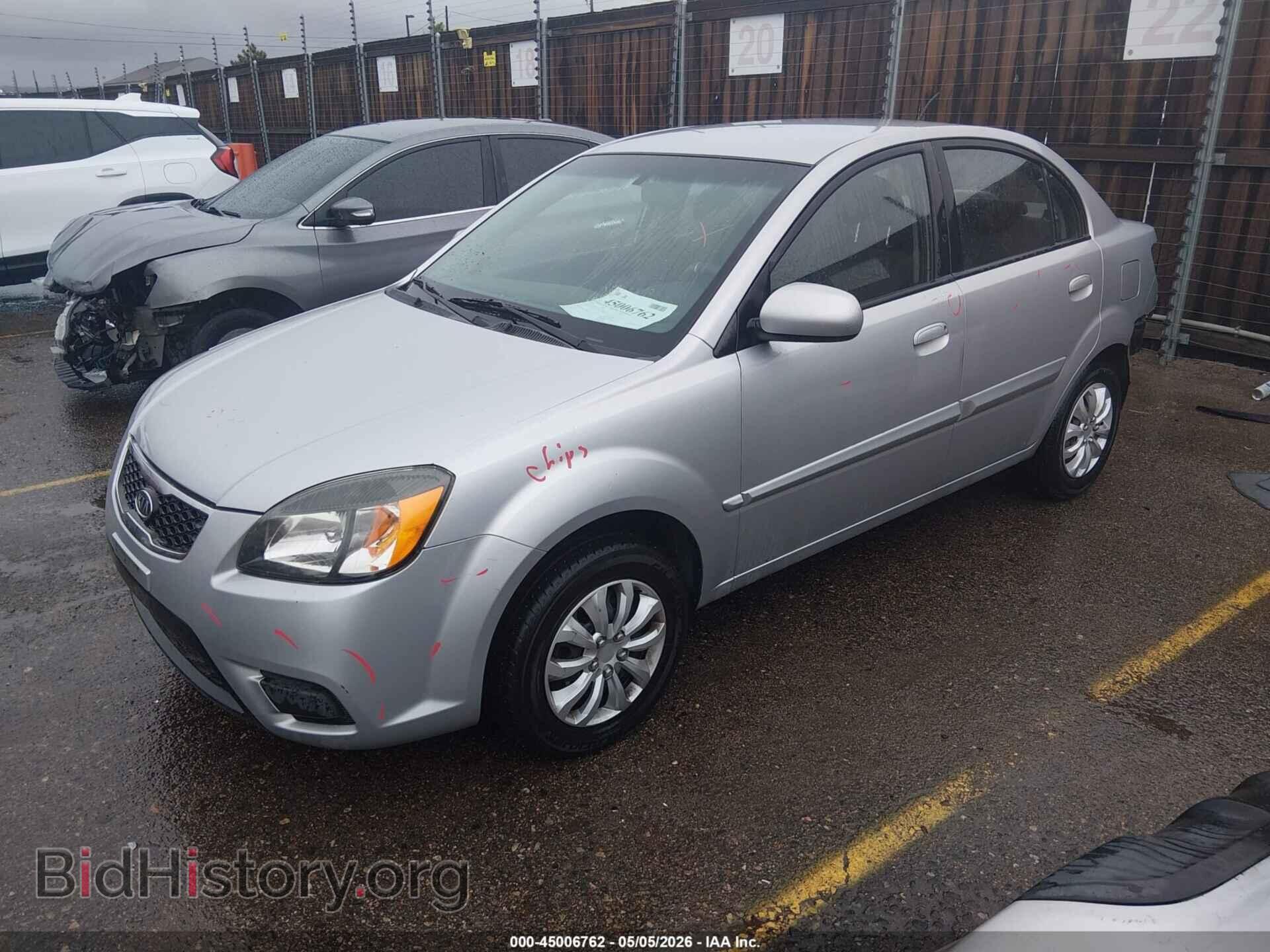 2011 KIA RIO - VIN: KNADH4A35B6732017 - Photo 2