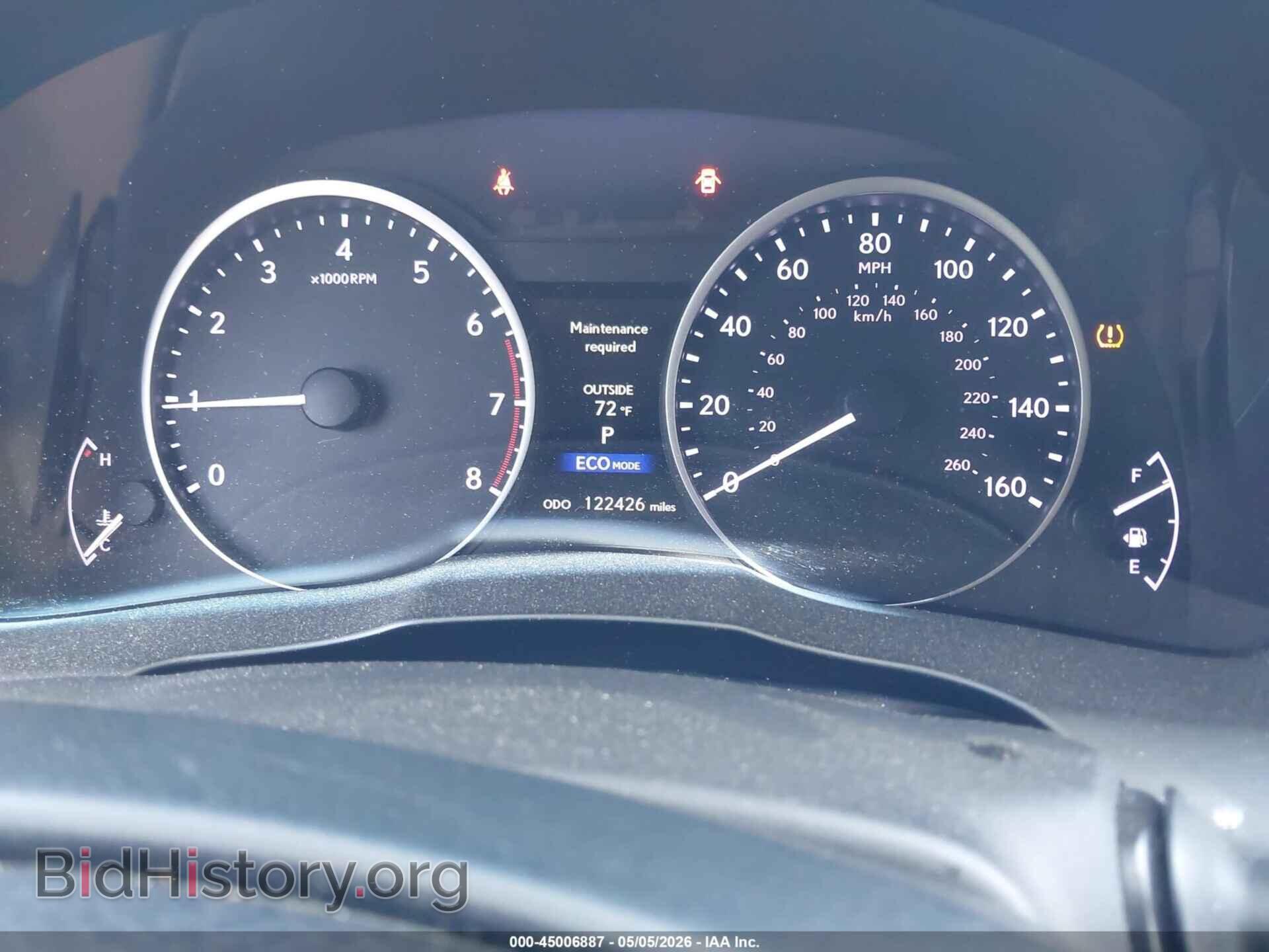 2013 LEXUS ES 350 - VIN: JTHBK1GG8D2024521 - Фото 7