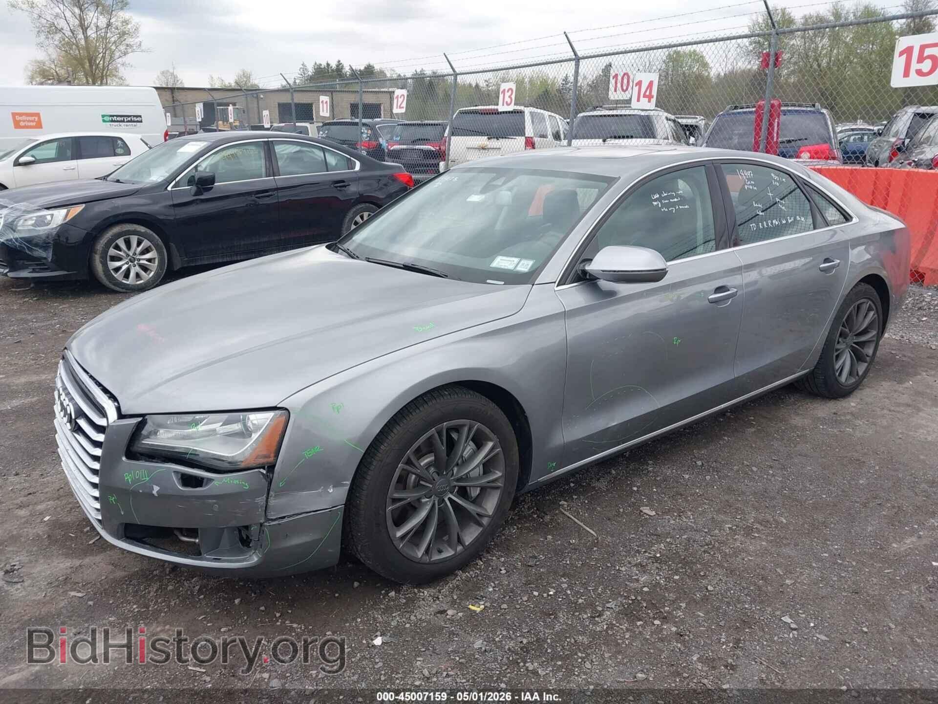 2011 AUDI A8 - VIN: WAUAVAFD2BN014863 - Фото 2