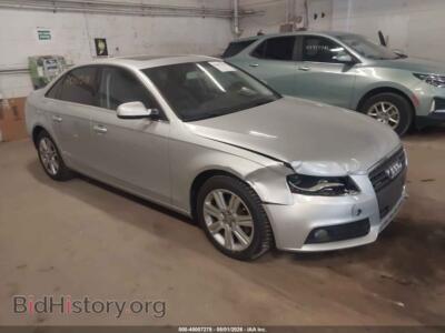 2012 Audi A4 2.0T Premium, silver — VIN WAUBFAFL8CN006289, IAAI