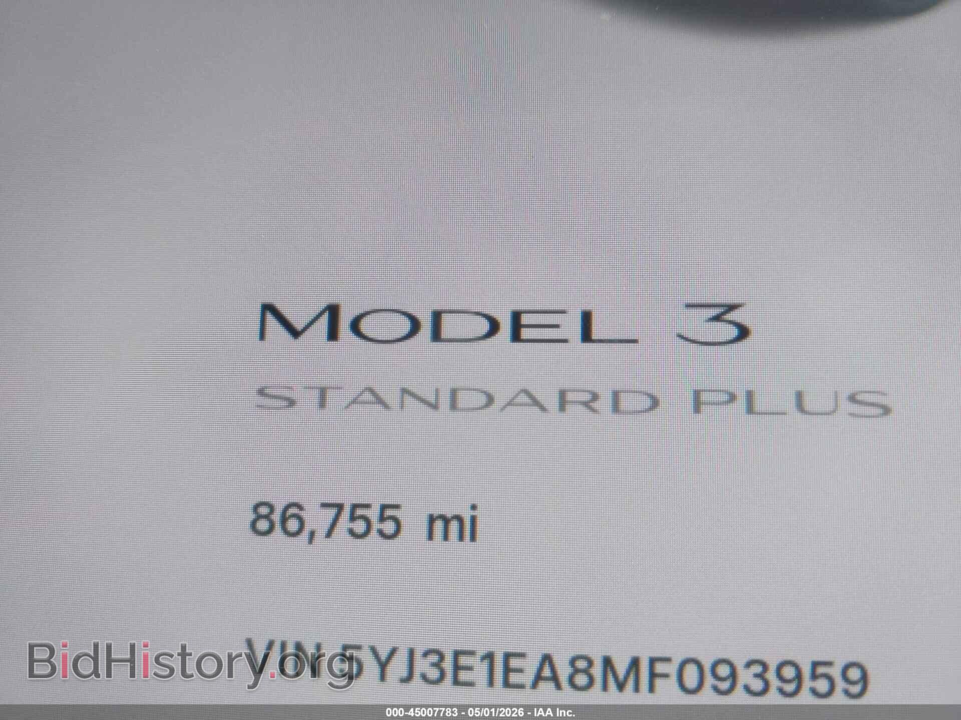 2021 TESLA MODEL 3 - VIN: 5YJ3E1EA8MF093959 - Фото 7
