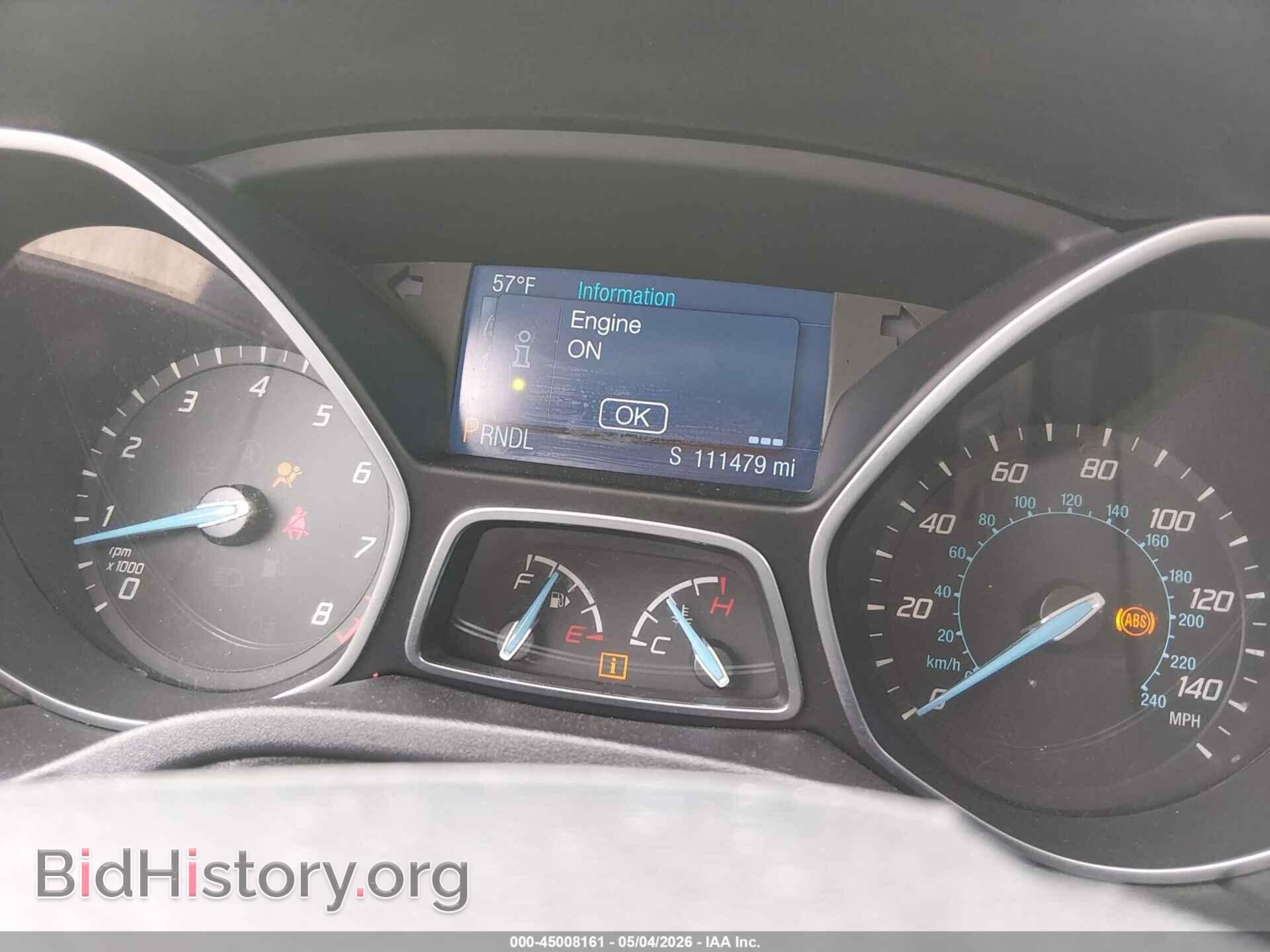 2014 FORD FOCUS - VIN: 1FADP3F28EL306141 - Фото 7