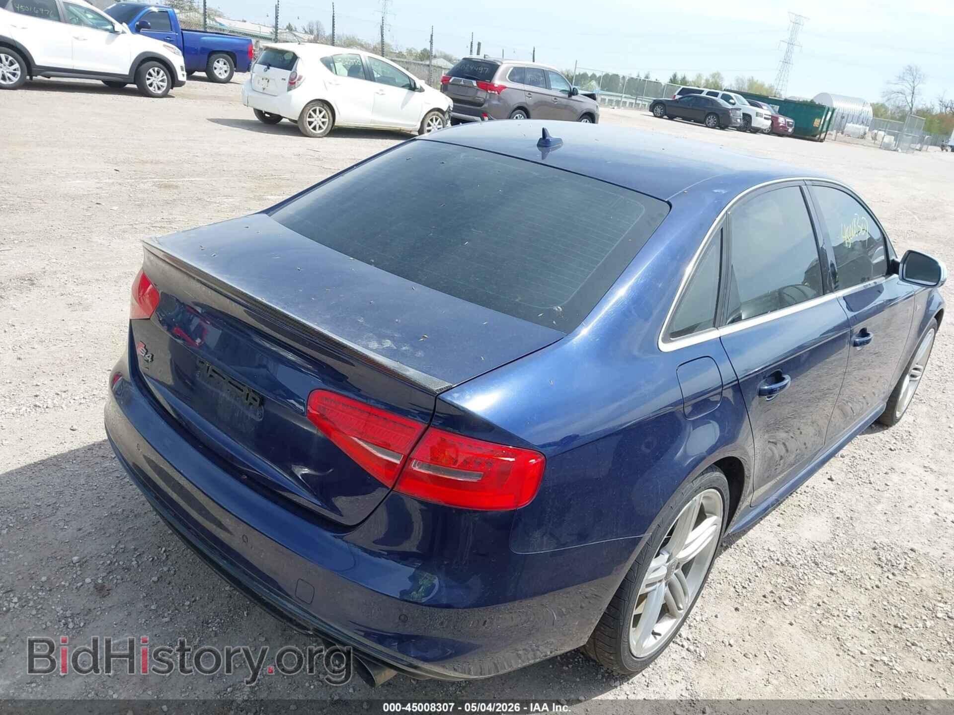 2013 AUDI S4 - VIN: WAUDGAFL0DA126148 - Фото 4