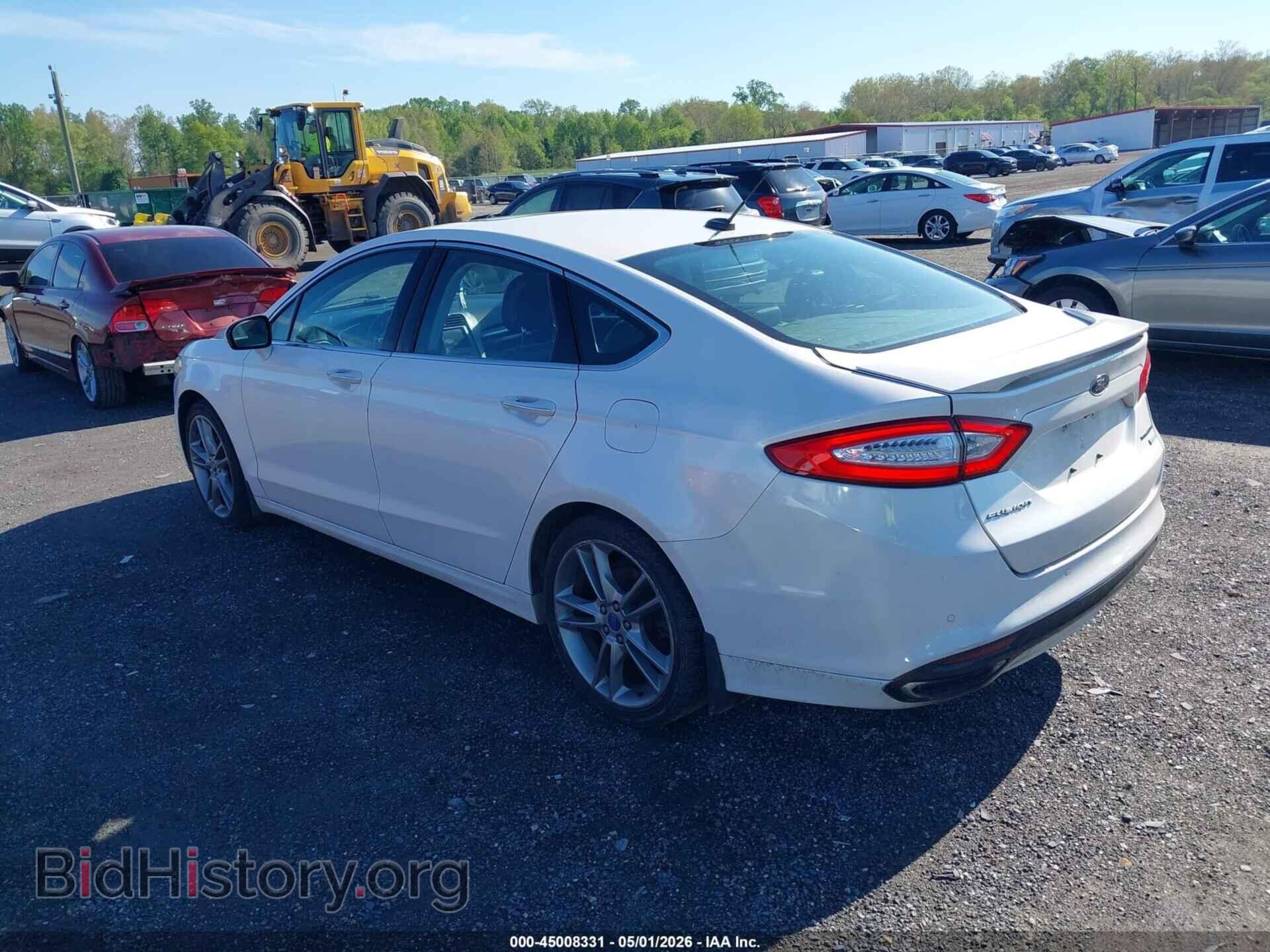 2013 FORD FUSION - VIN: 3FA6P0K90DR335434 - Фото 3