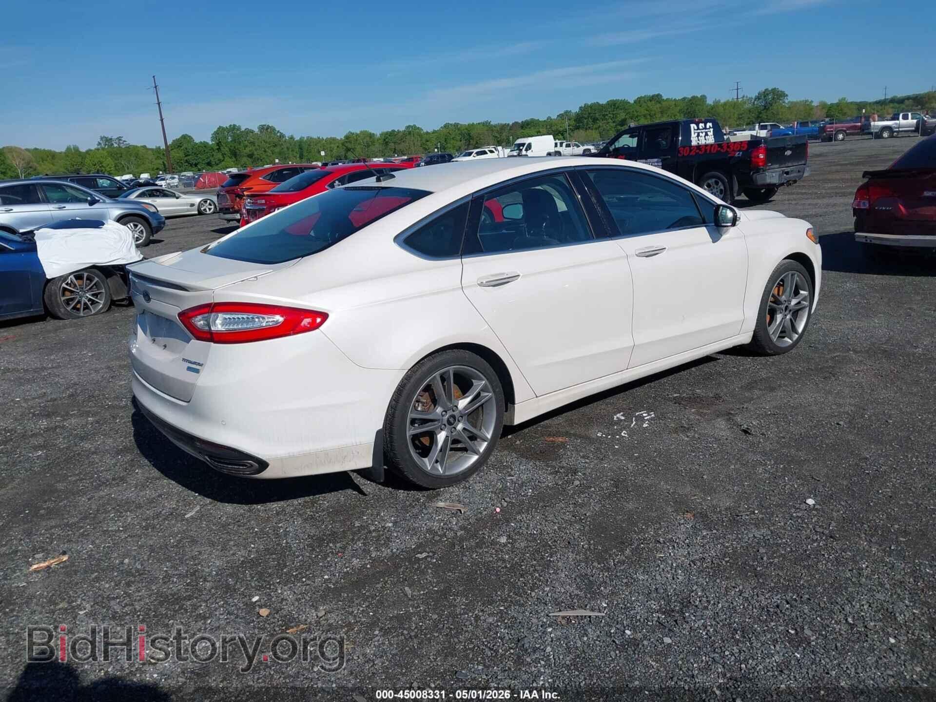 2013 FORD FUSION - VIN: 3FA6P0K90DR335434 - Фото 4