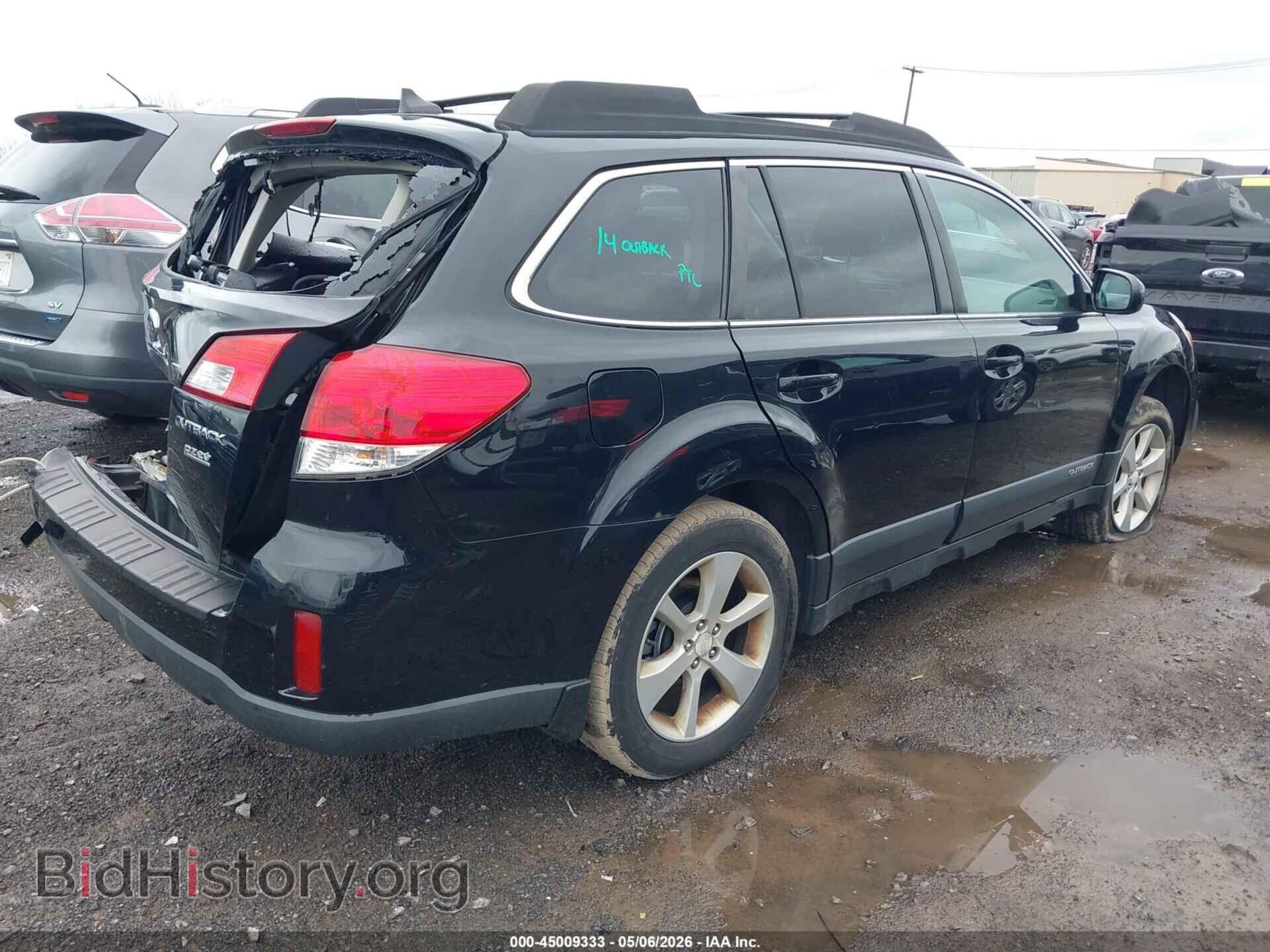 2014 SUBARU OUTBACK - VIN: 4S4BRBCC1E3306965 - Фото 4