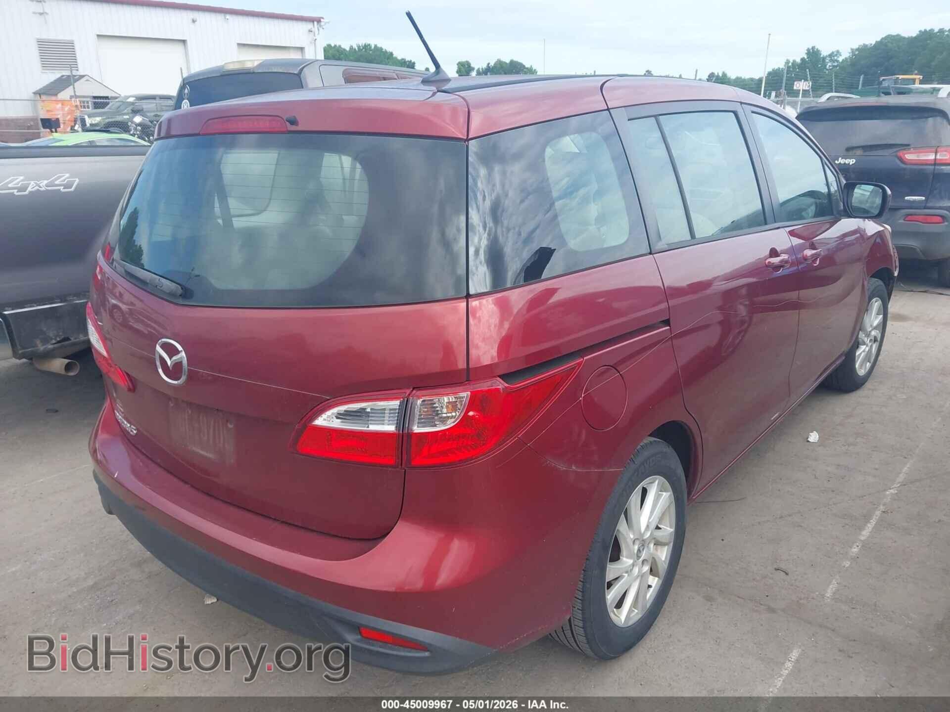 2012 MAZDA MAZDA5 - VIN: JM1CW2BL6C0141139 - Фото 4