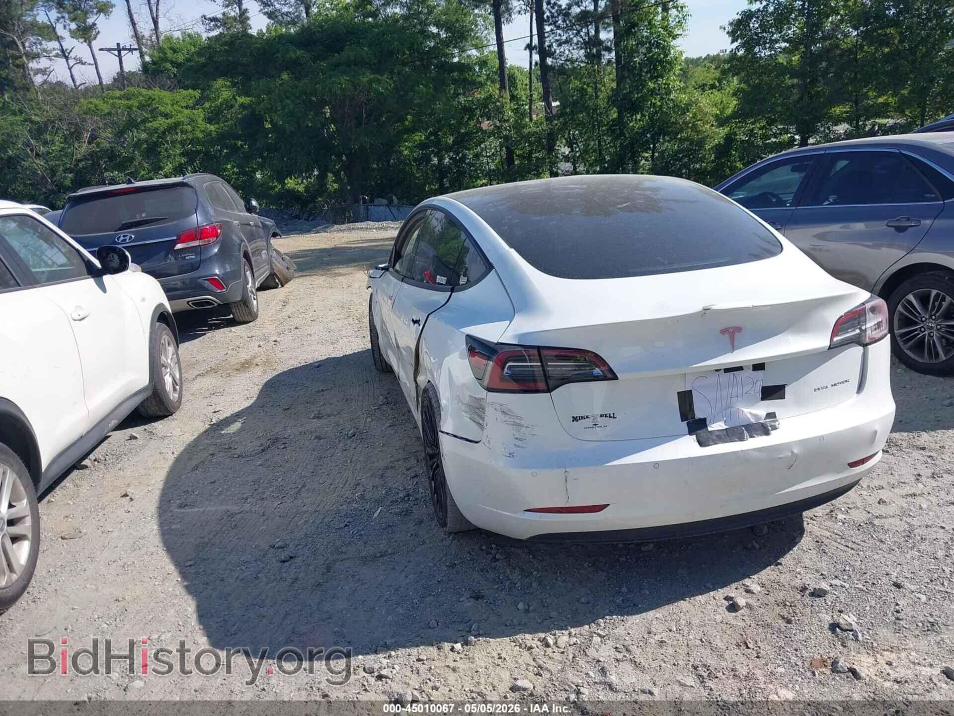 2022 TESLA MODEL 3 - VIN: 5YJ3E1EB0NF105127 - Фото 3