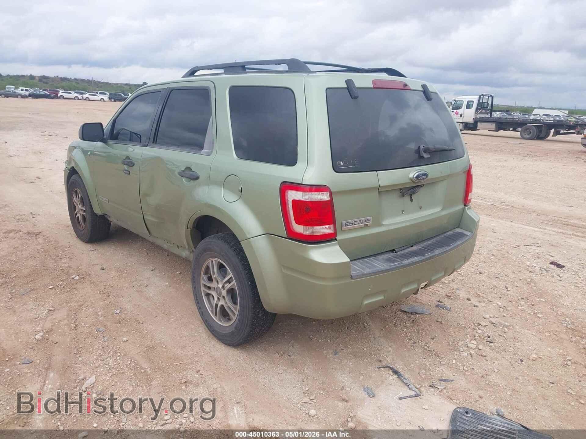 2008 FORD ESCAPE - VIN: 1FMCU03168KB40507 - Фото 3