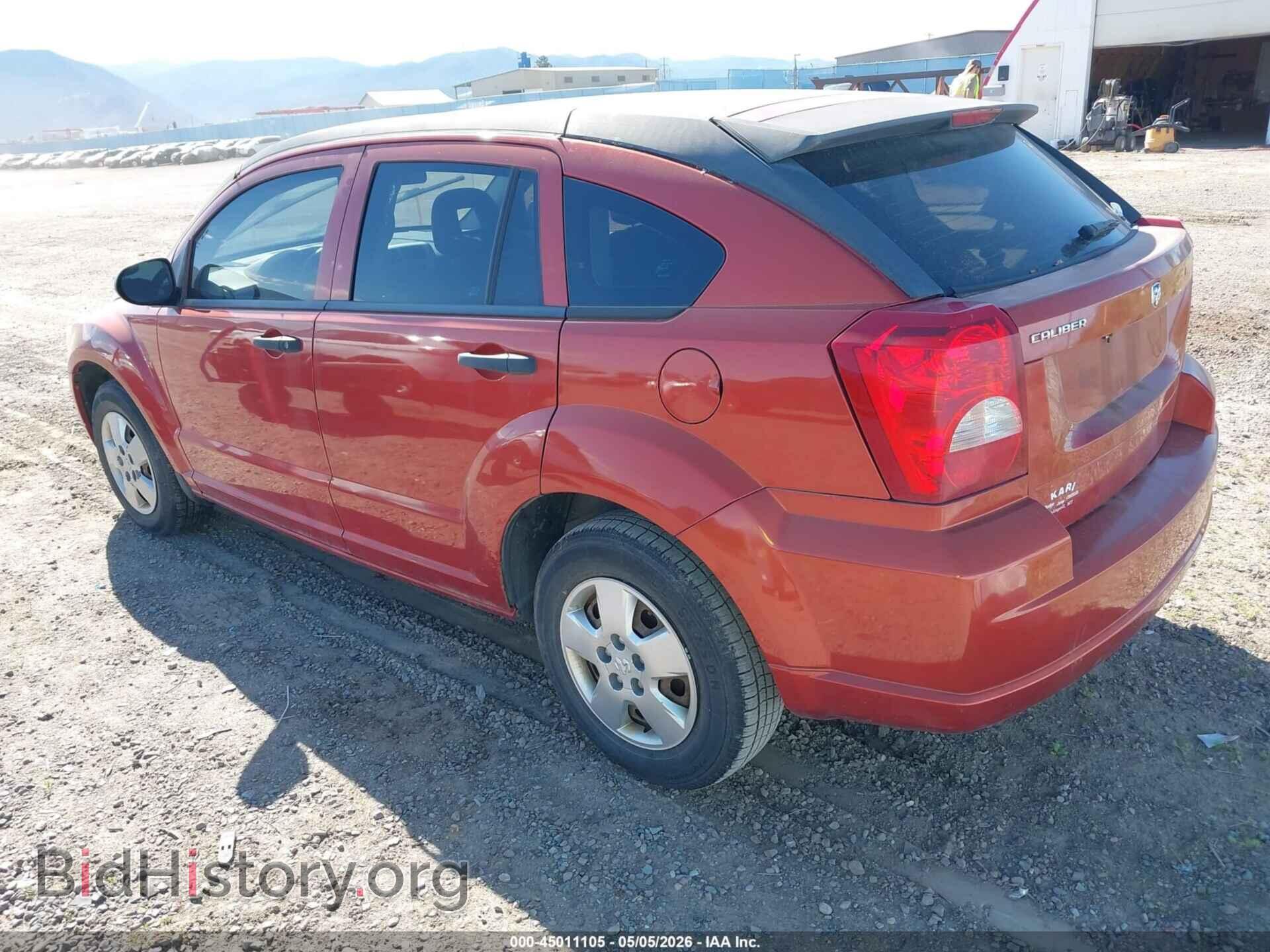 2007 DODGE CALIBER - VIN: 1B3HB28B87D530834 - Фото 3