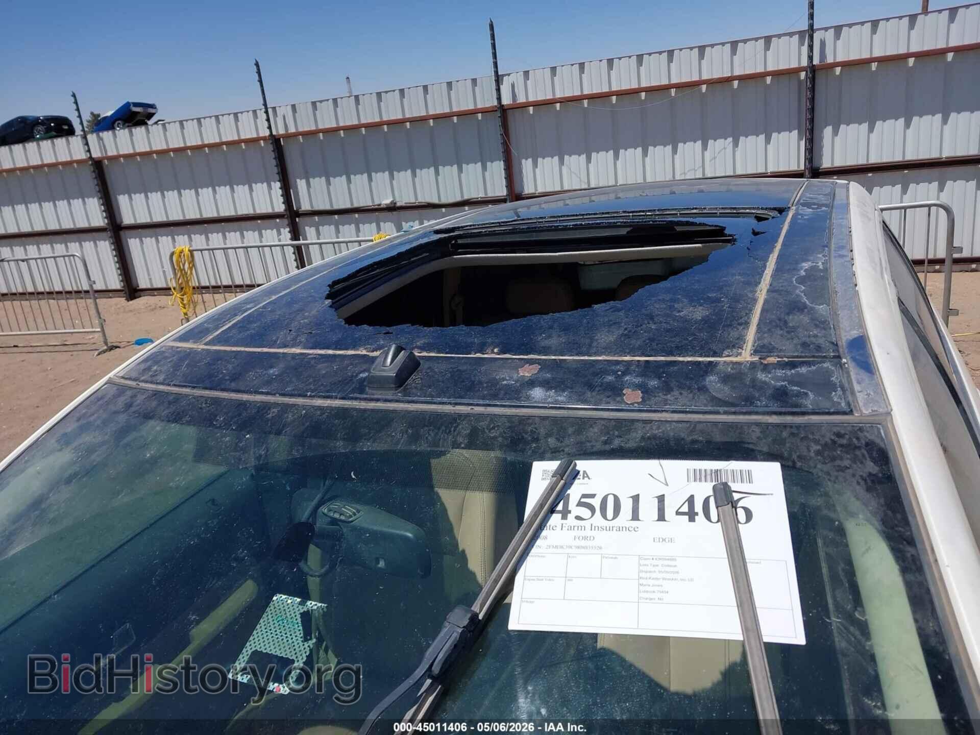 2008 FORD EDGE - VIN: 2FMDK39C98BB35526 - Фото 6