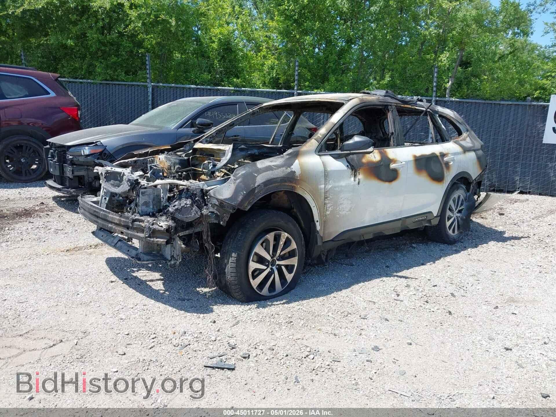 2022 SUBARU OUTBACK - VIN: 4S4BTAAC2N3103520 - Фото 2