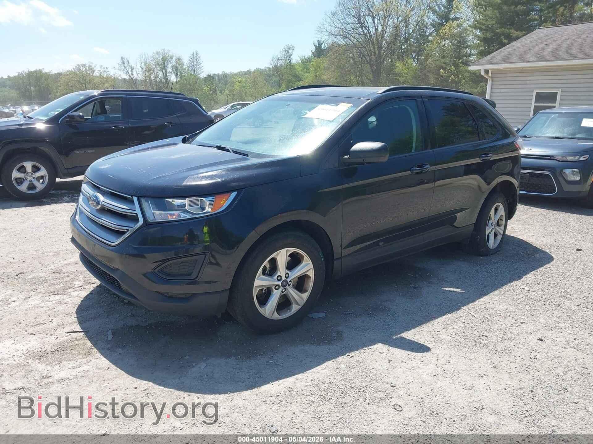 2017 FORD EDGE - VIN: 2FMPK4G92HBB45924 - Фото 2