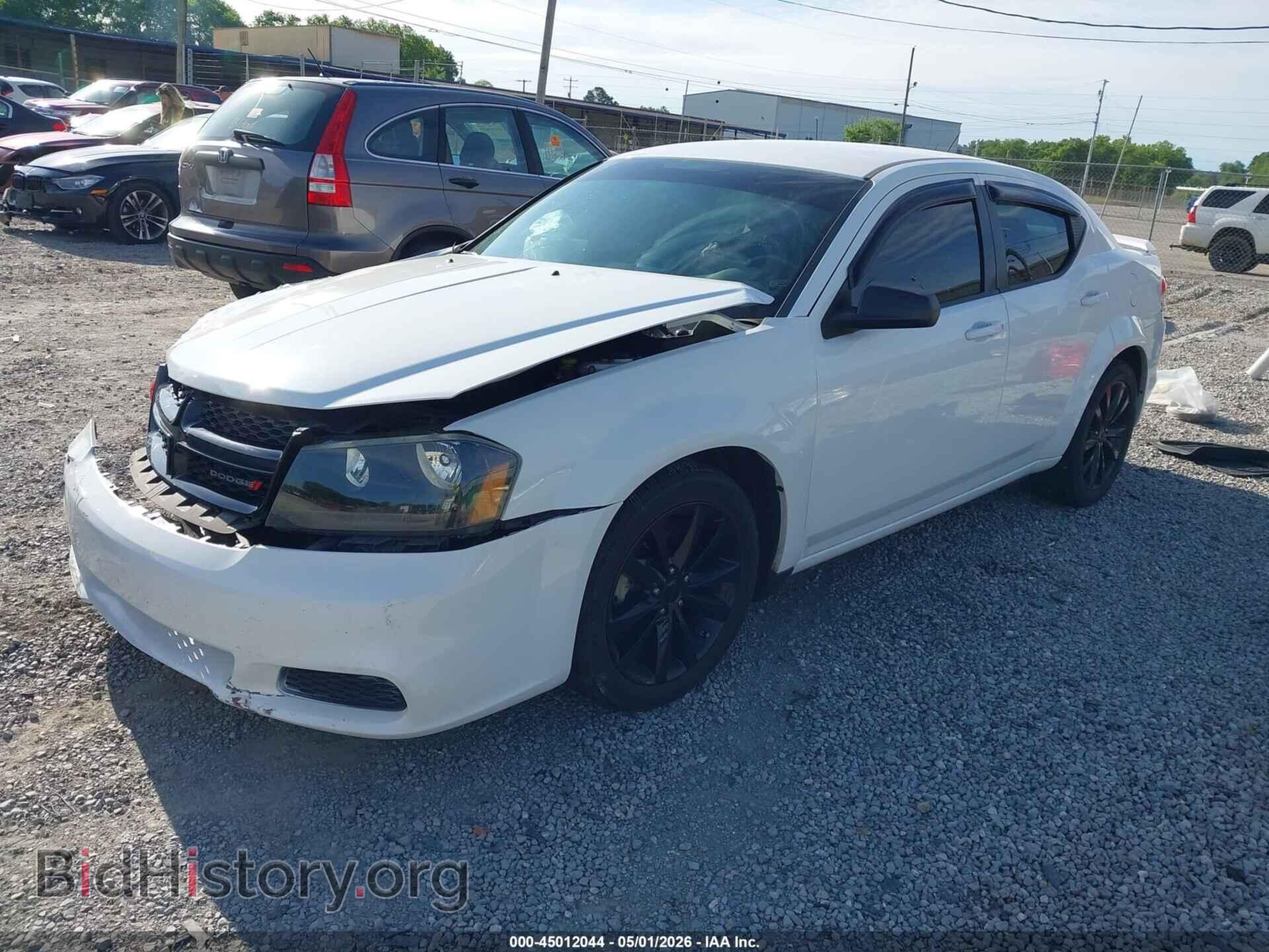 2014 DODGE AVENGER - VIN: 1C3CDZAB1EN201765 - Фото 2