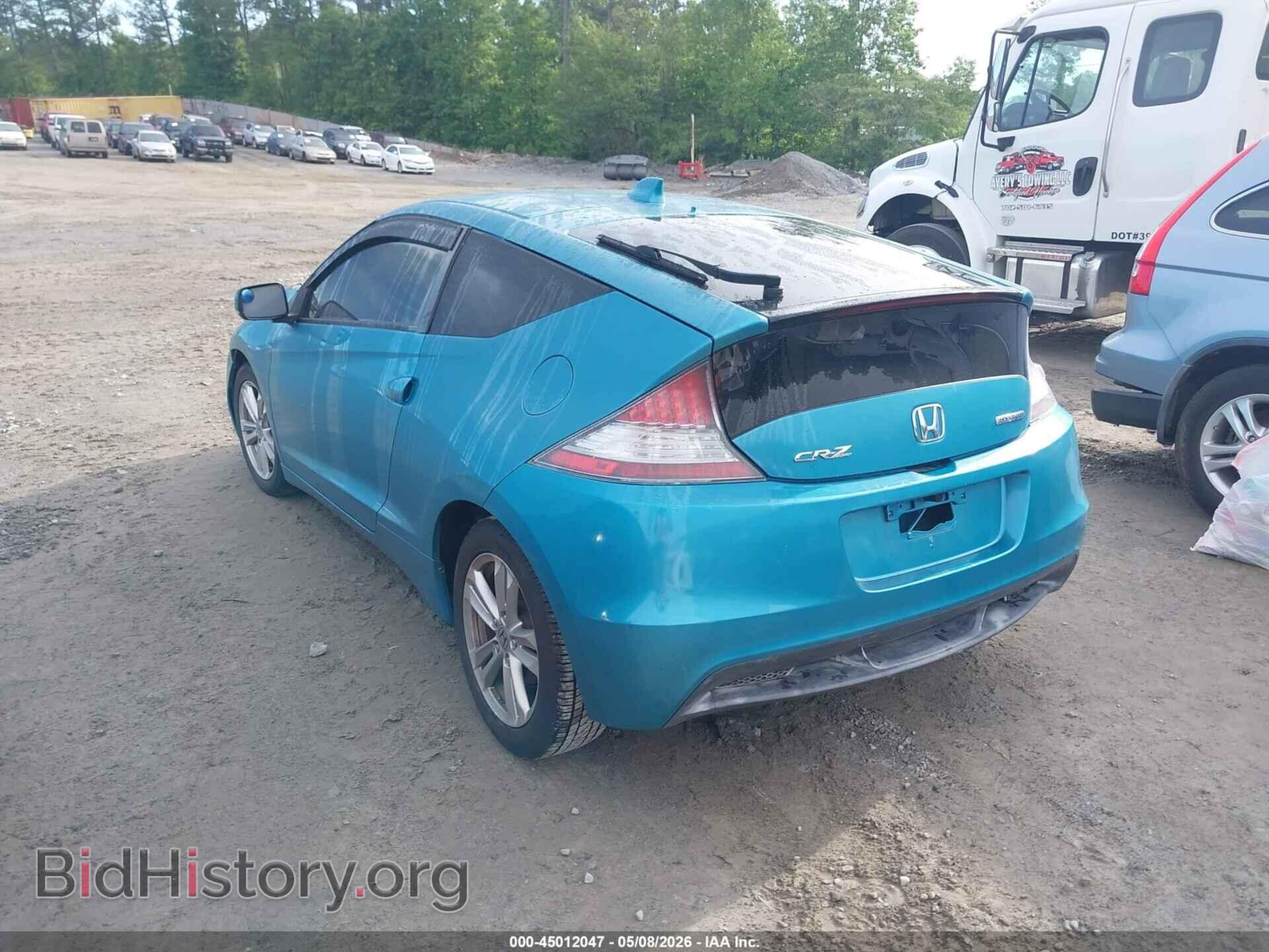 2011 HONDA CR-Z - VIN: JHMZF1D66BS002805 - Фото 3