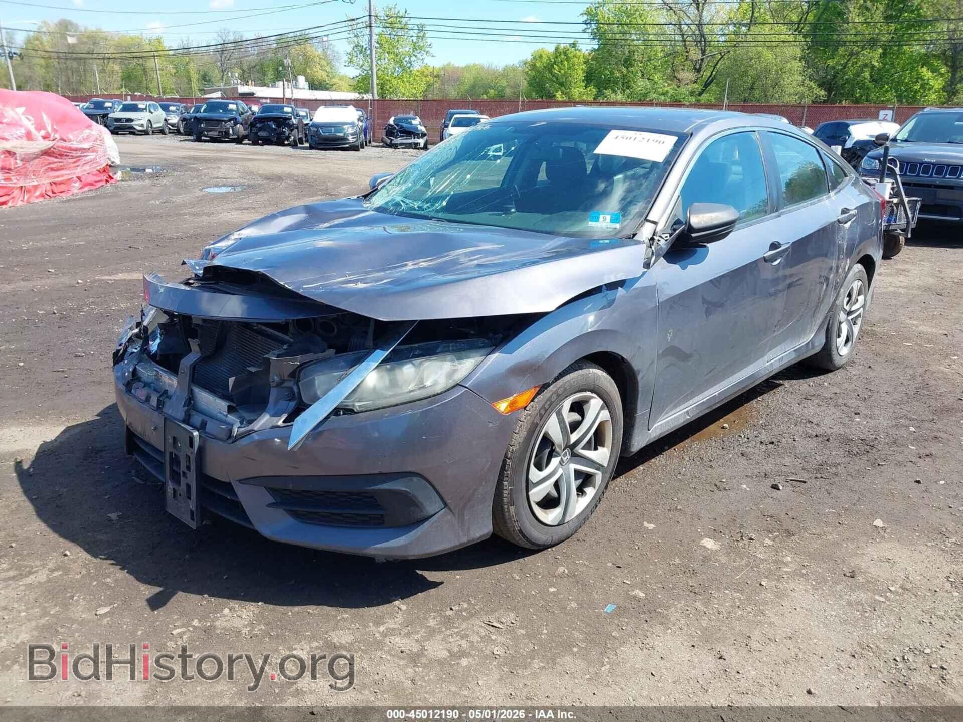 2016 HONDA CIVIC - VIN: 19XFC2F57GE226621 - Фото 2