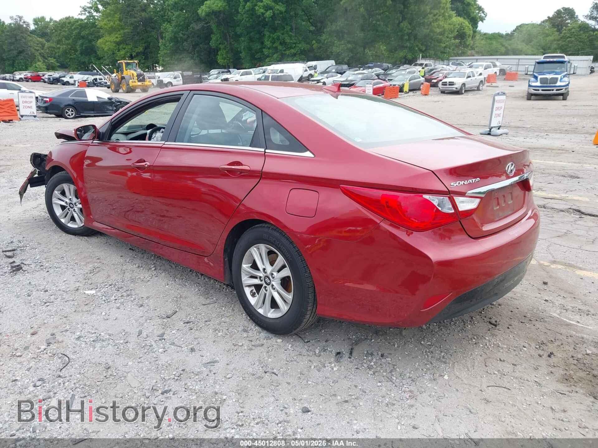 2014 HYUNDAI SONATA - VIN: 5NPEB4AC5EH859465 - Фото 3