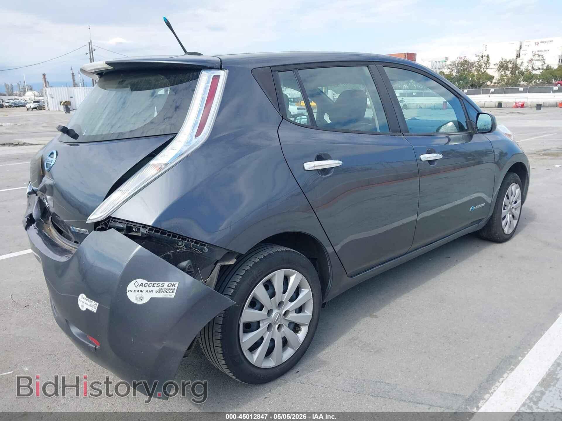 2013 NISSAN LEAF - VIN: 1N4AZ0CPXDC400967 - Фото 4