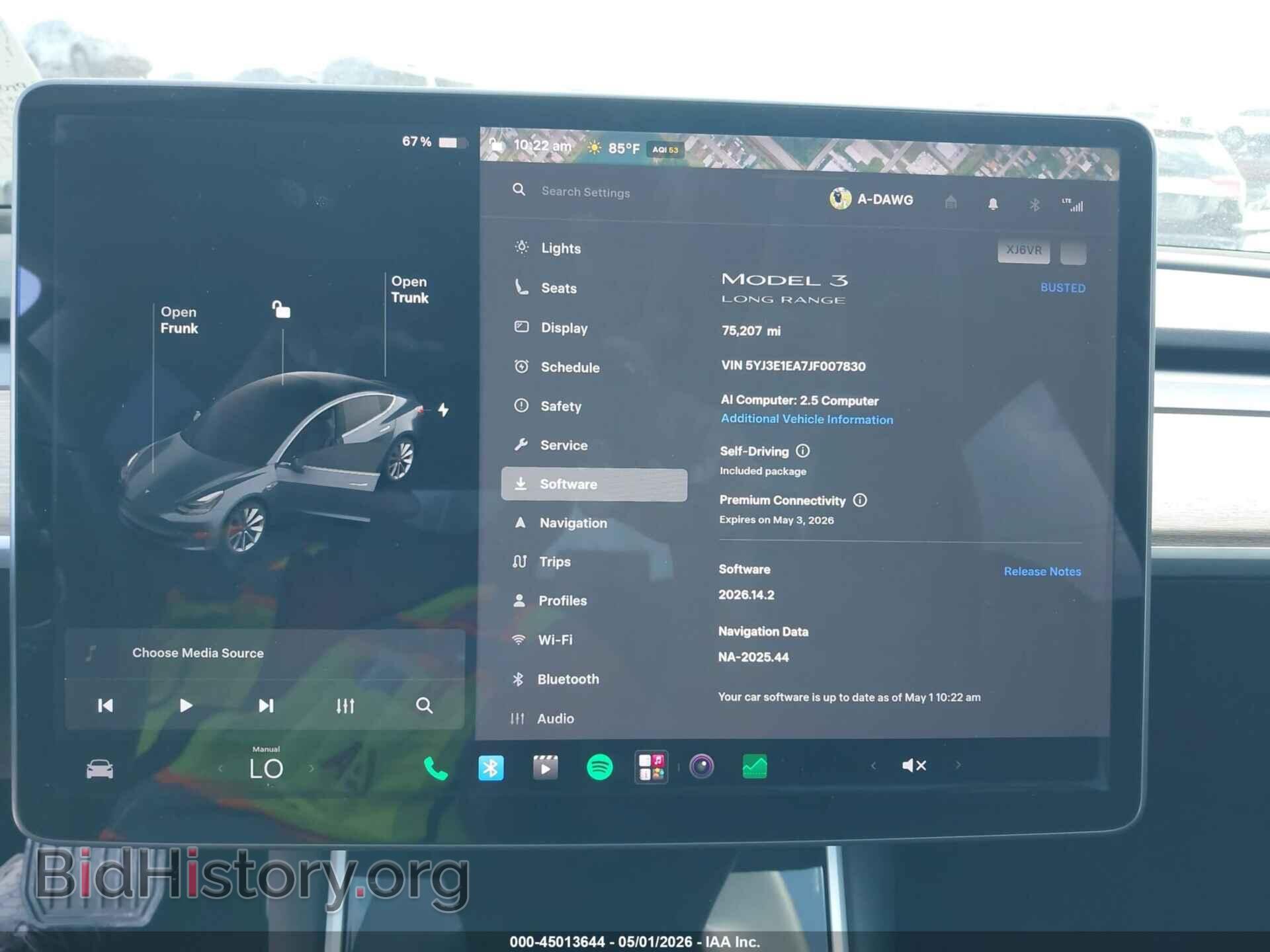 2018 TESLA MODEL 3 - VIN: 5YJ3E1EA7JF007830 - Photo 7