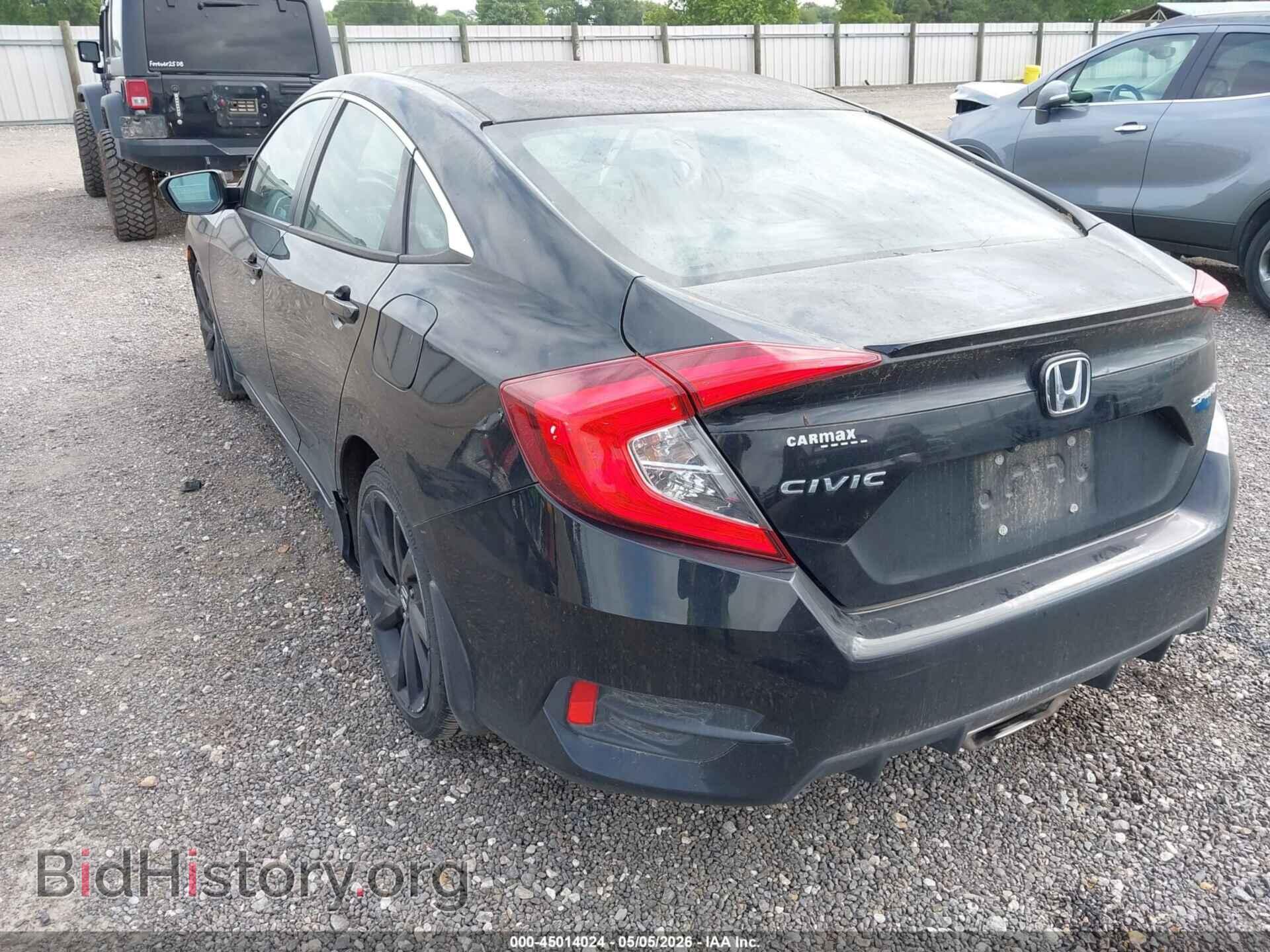 2019 HONDA CIVIC - VIN: 19XFC2F82KE044215 - Фото 3