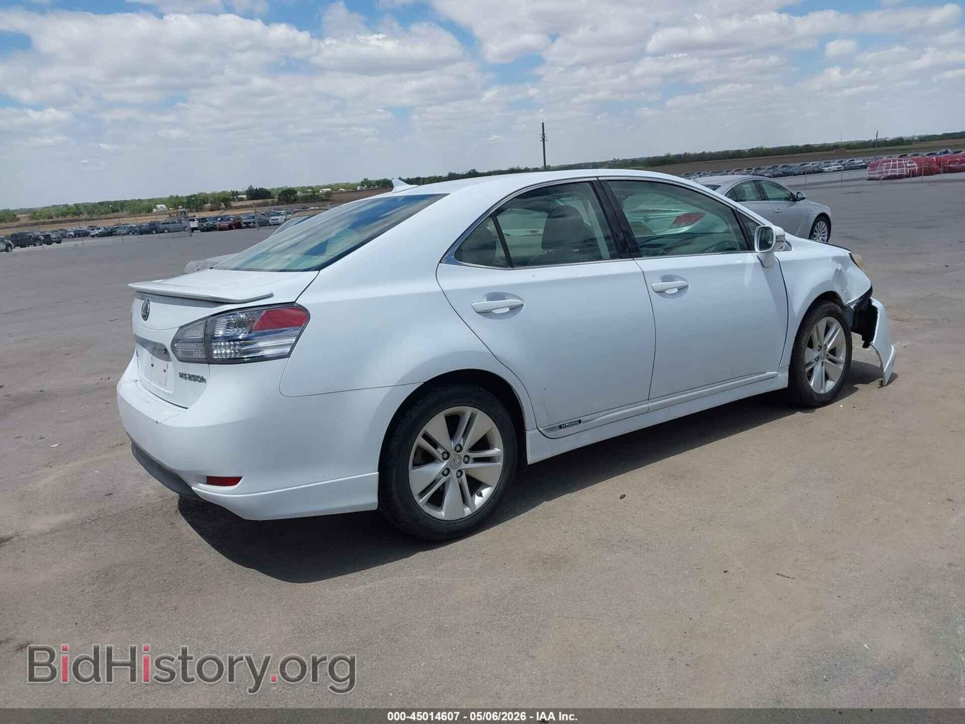 2010 LEXUS HS 250H - VIN: JTHBB1BA5A2014267 - Photo 4