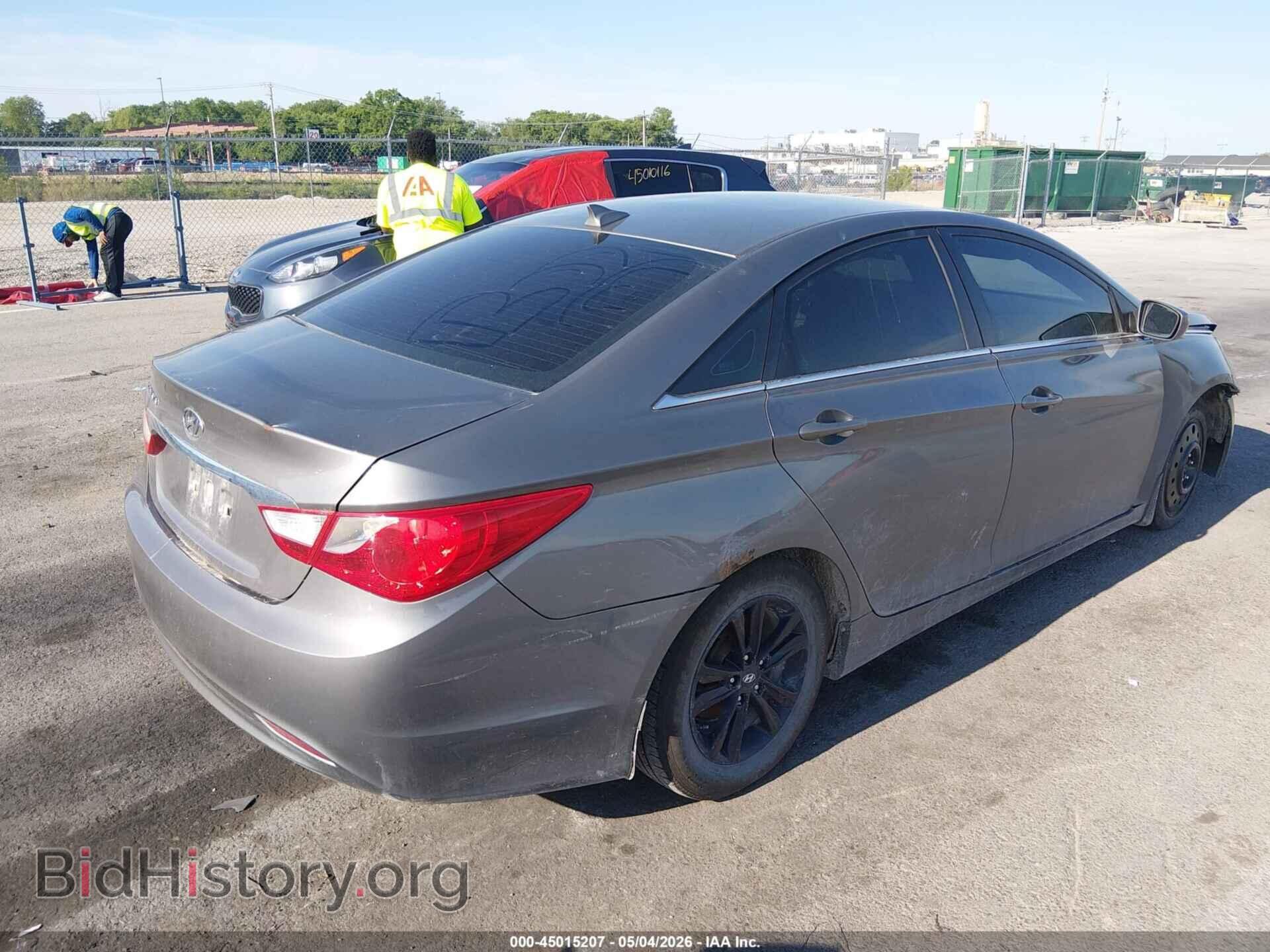 2012 HYUNDAI SONATA - VIN: 5NPEB4AC3CH437594 - Фото 4