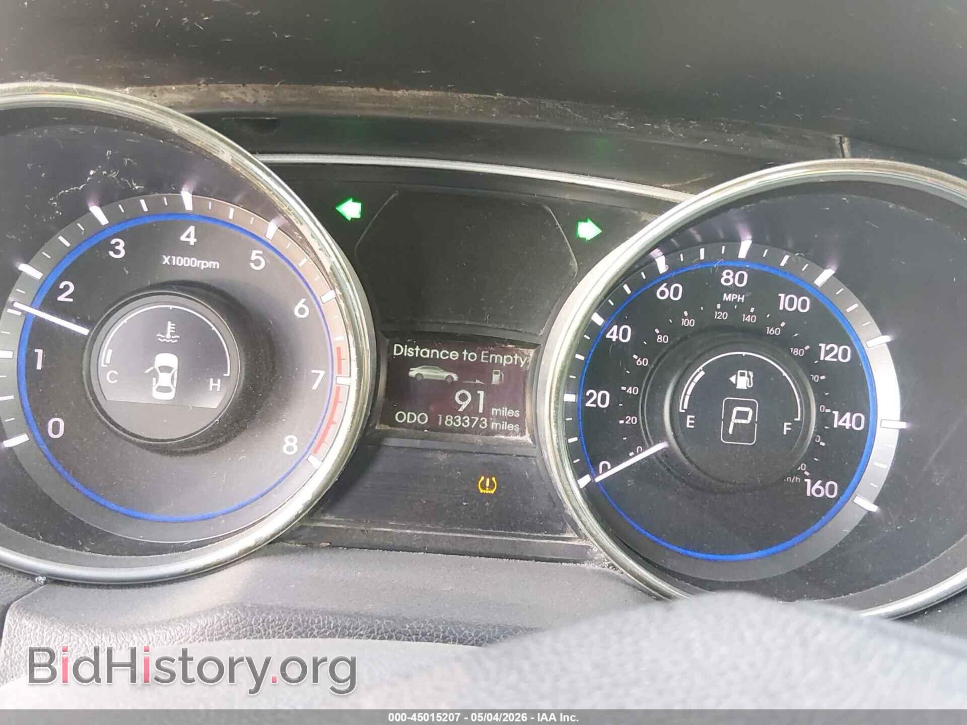 2012 HYUNDAI SONATA - VIN: 5NPEB4AC3CH437594 - Фото 7