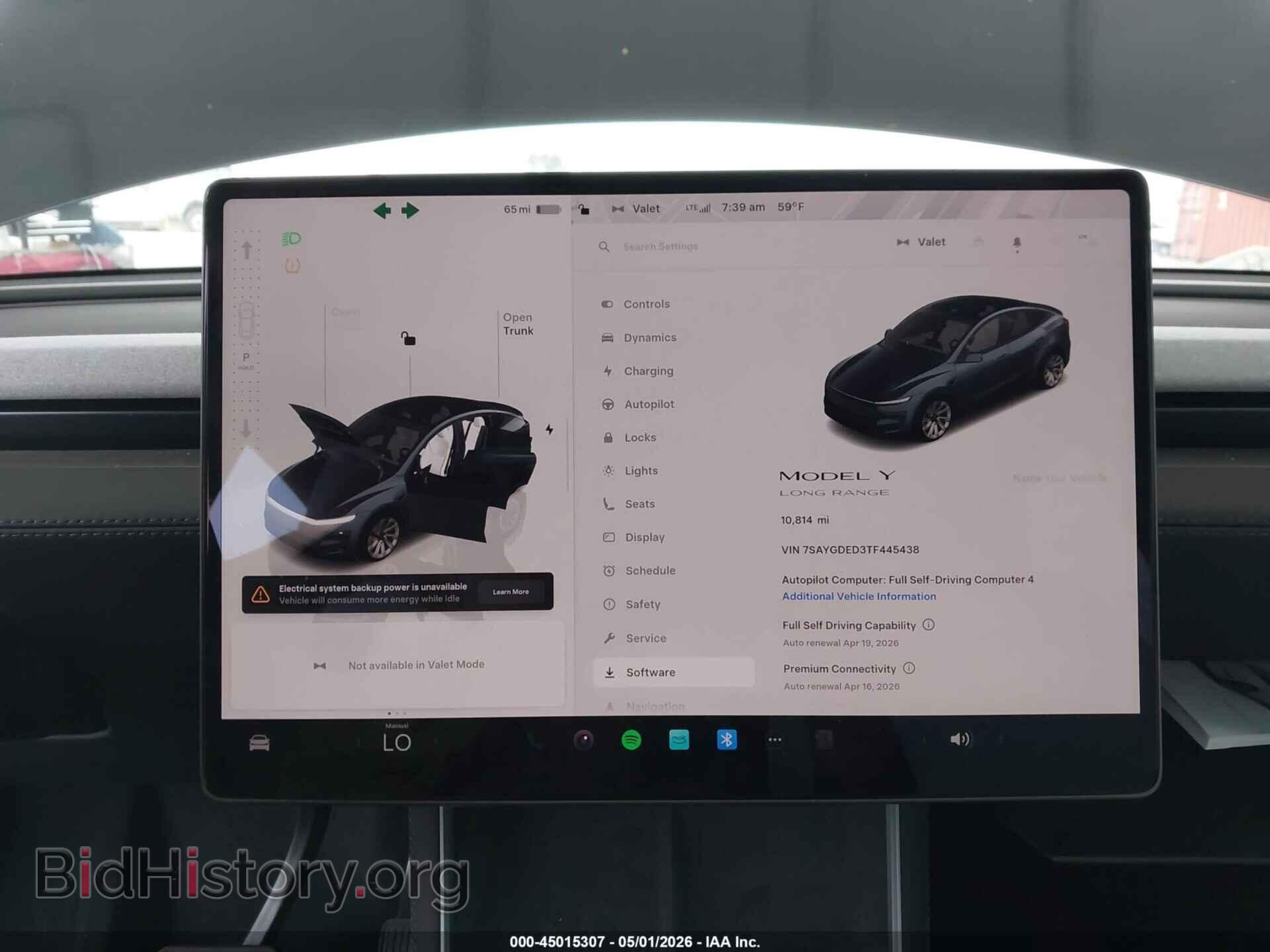 2026 TESLA MODEL Y - VIN: 7SAYGDED3TF445438 - Photo 7