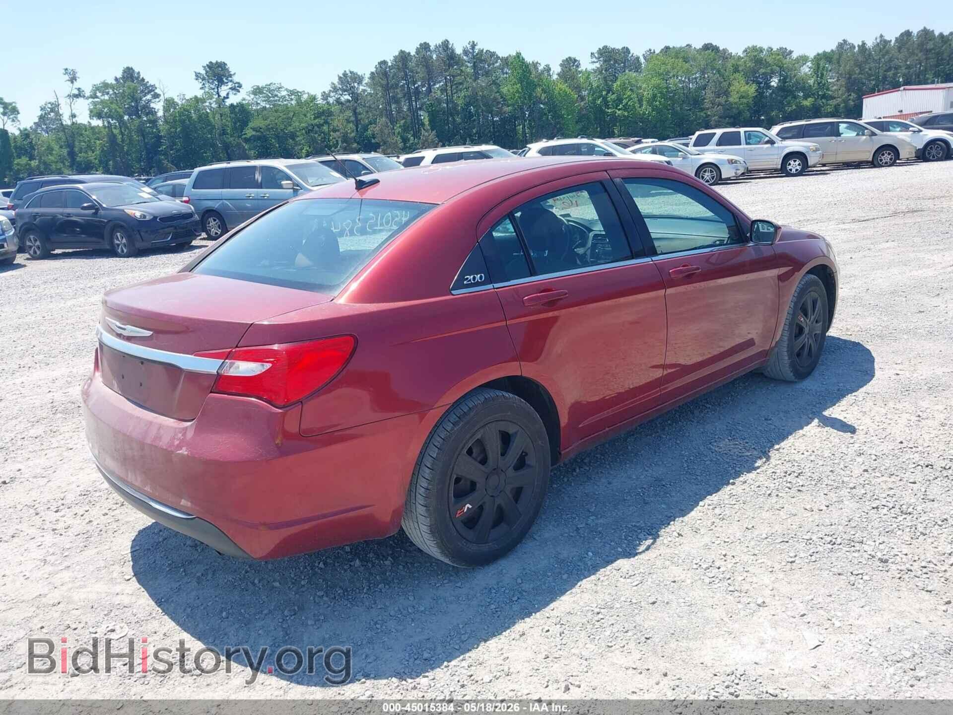 2012 CHRYSLER 200 - VIN: 1C3CCBABXCN164979 - Фото 4