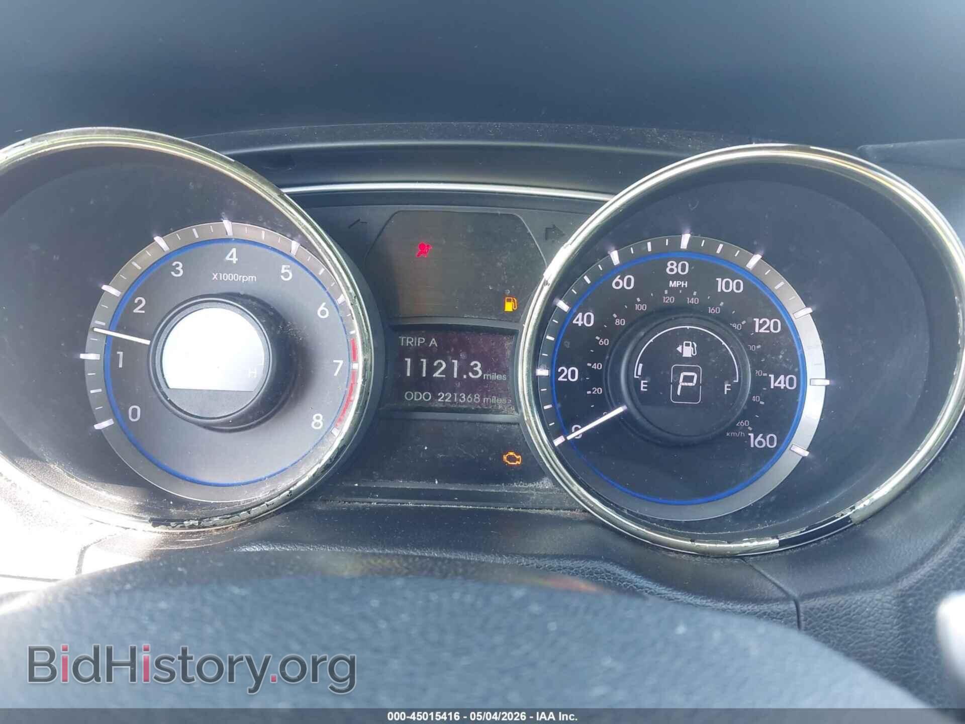 2013 HYUNDAI SONATA - VIN: 5NPEC4AC0DH633183 - Фото 7