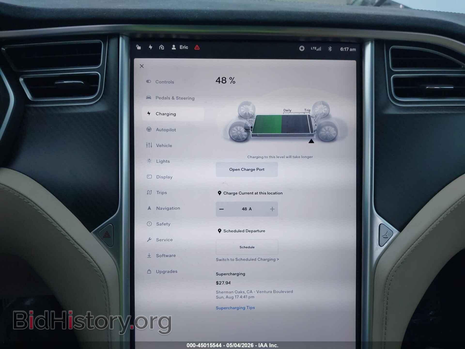 2017 TESLA MODEL S - VIN: 5YJSA1E28HF189533 - Photo 18