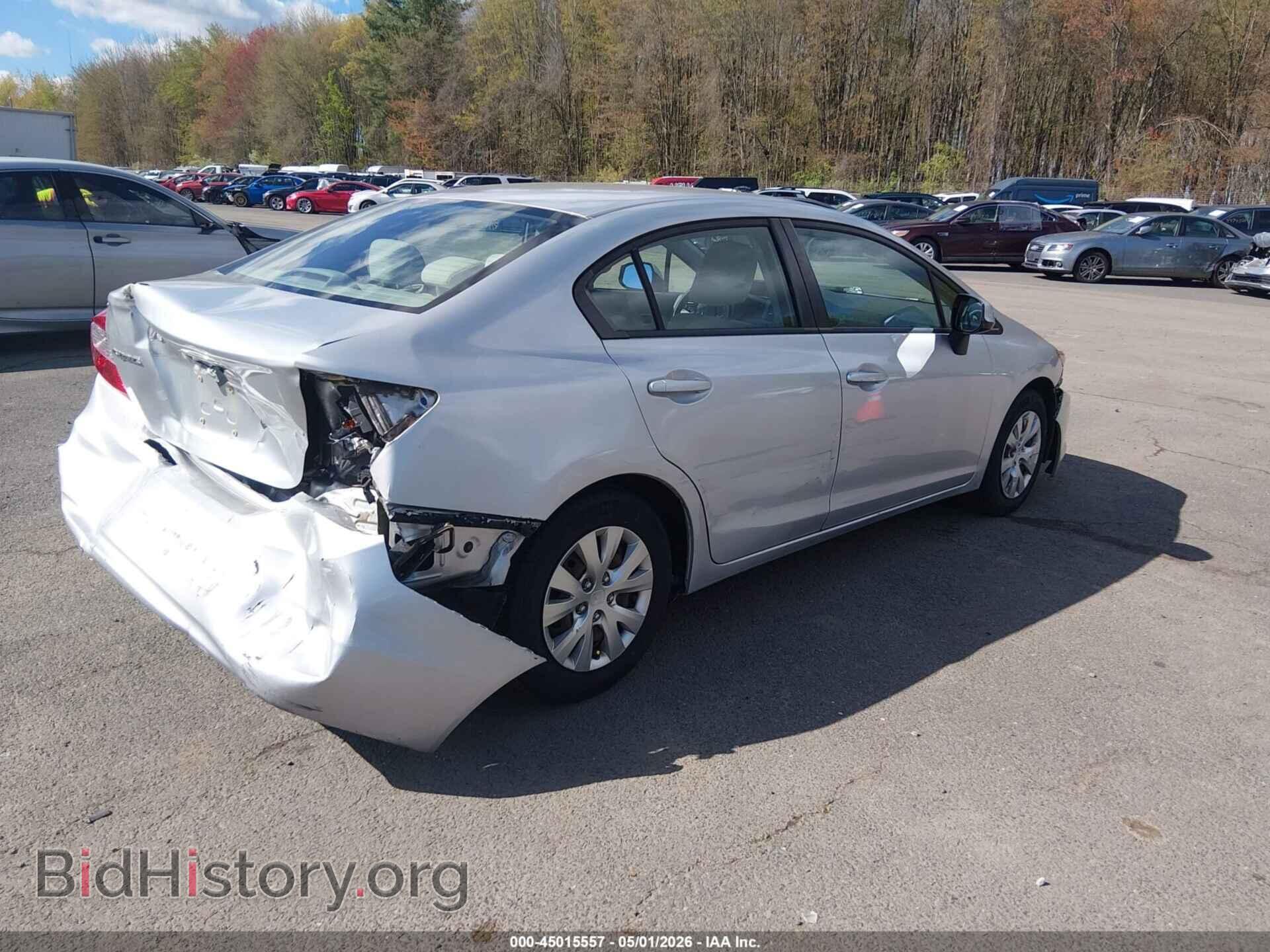 2012 HONDA CIVIC - VIN: 2HGFB2E56CH503795 - Фото 4