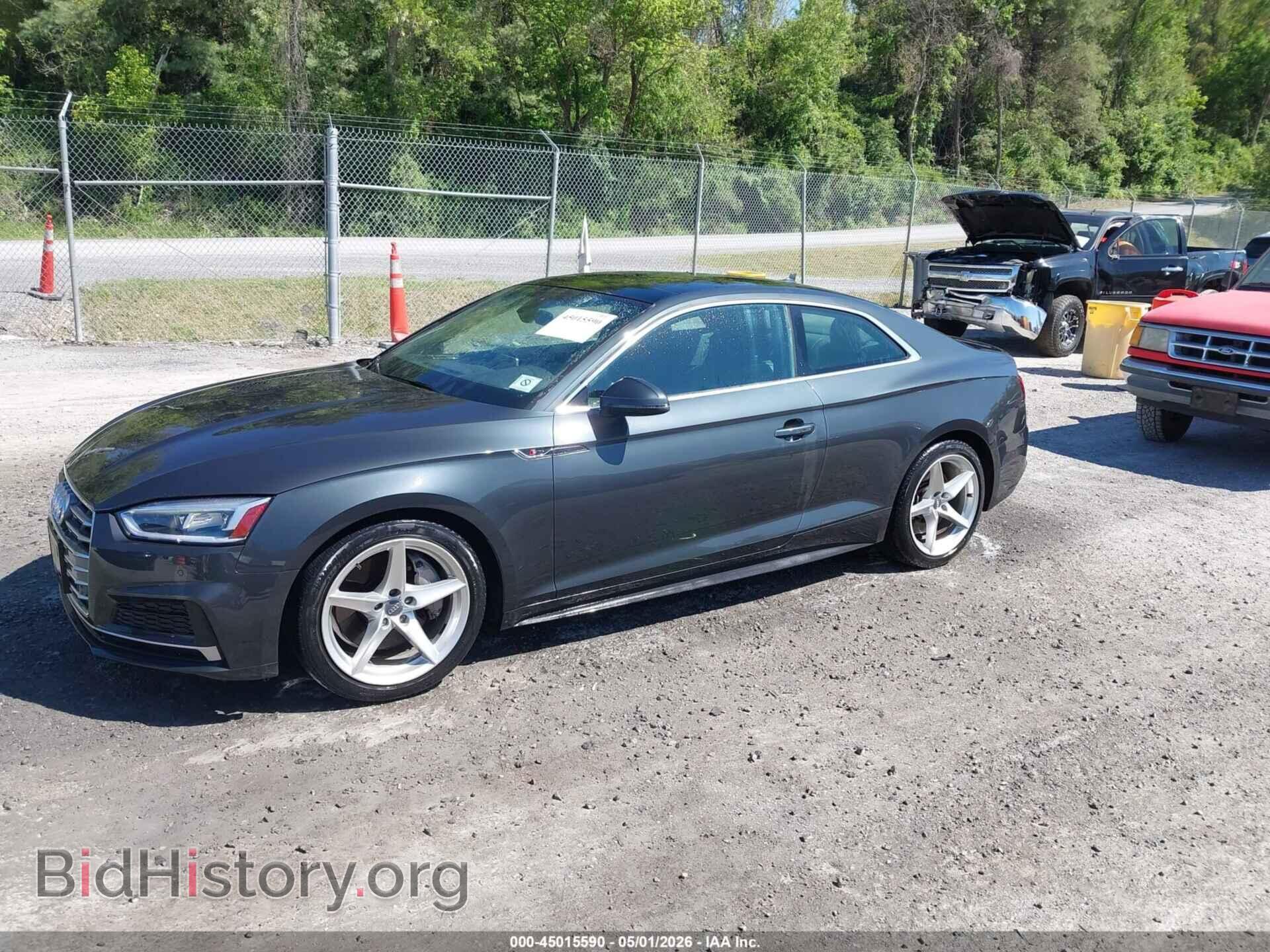 2018 AUDI A5 - VIN: WAUTNAF55JA126290 - Фото 2