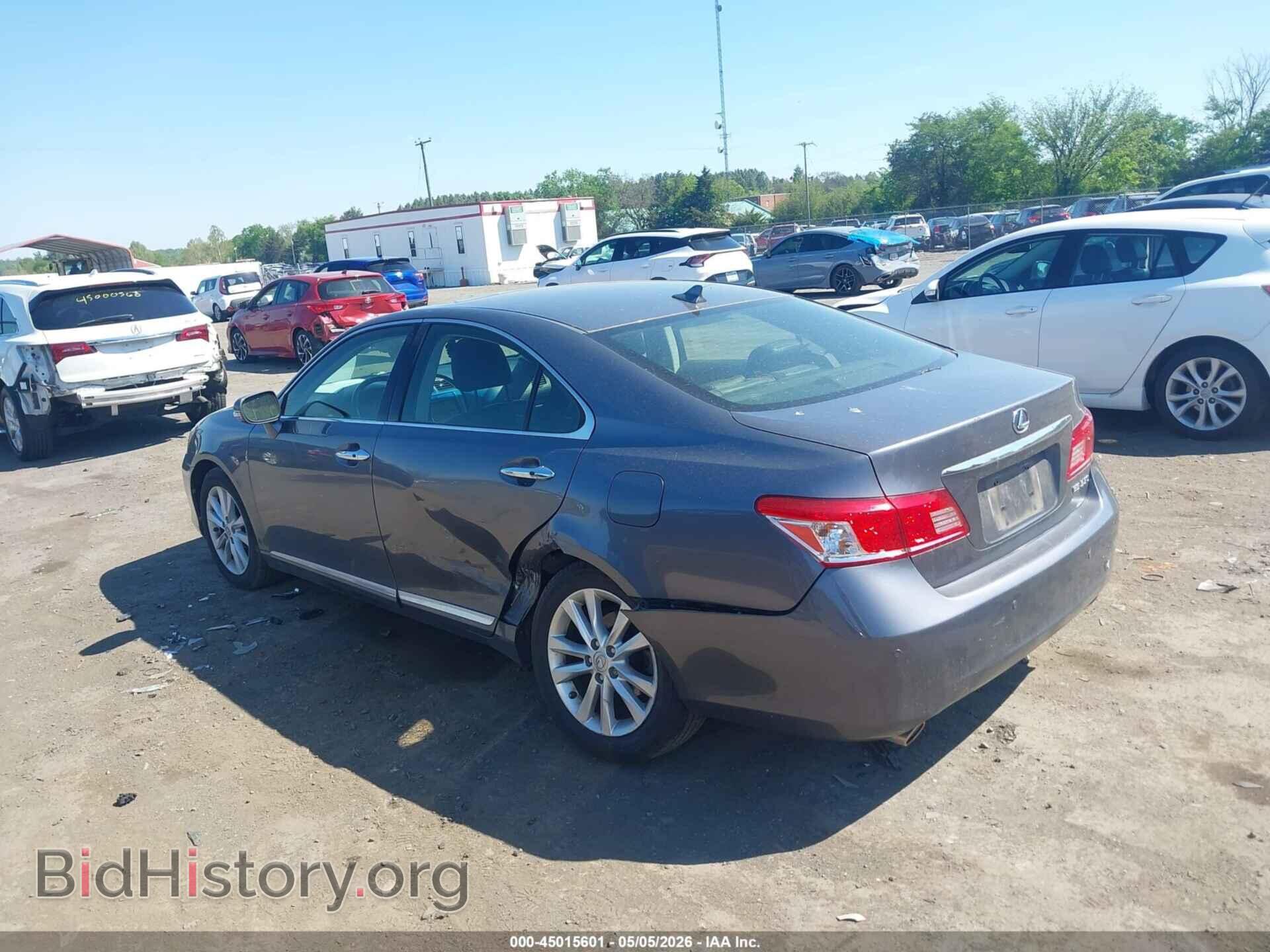 2012 LEXUS ES 350 - VIN: JTHBK1EG9C2497250 - Фото 3