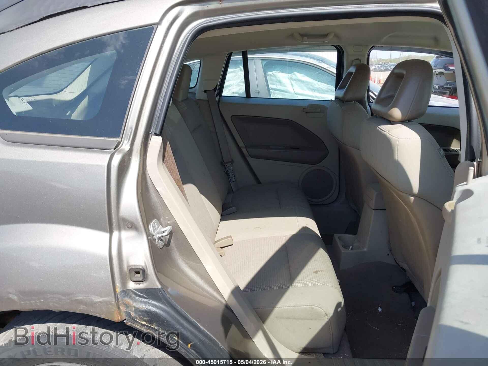 2007 DODGE CALIBER - VIN: 1B3HB48B07D247159 - Photo 8