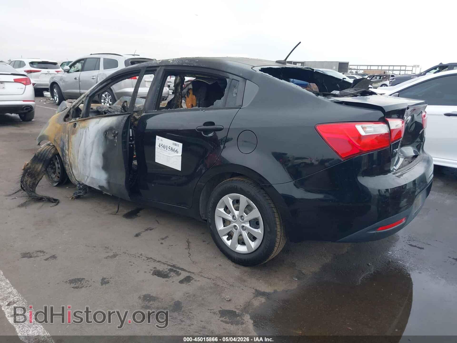2013 KIA RIO - VIN: KNADM4A35D6219090 - Фото 3