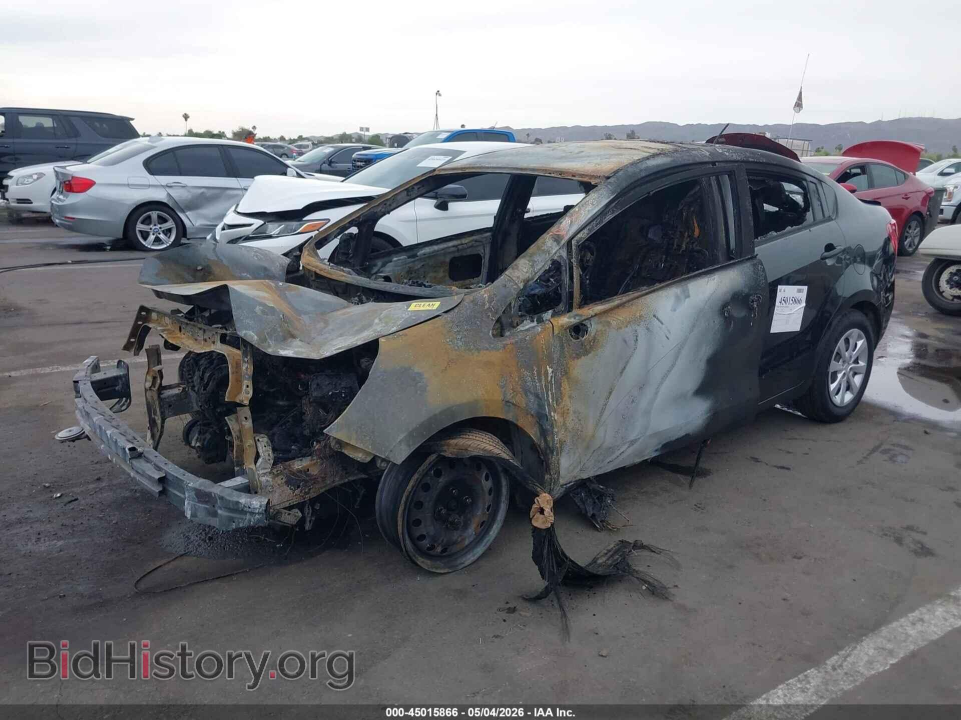 2013 KIA RIO - VIN: KNADM4A35D6219090 - Фото 6