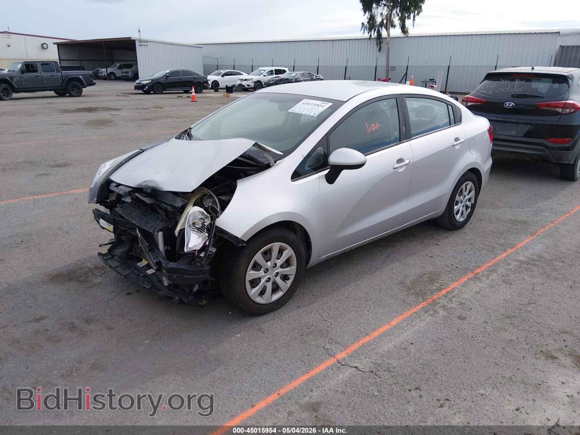 2016 KIA RIO - VIN: KNADM4A32G6620116 - Фото 2