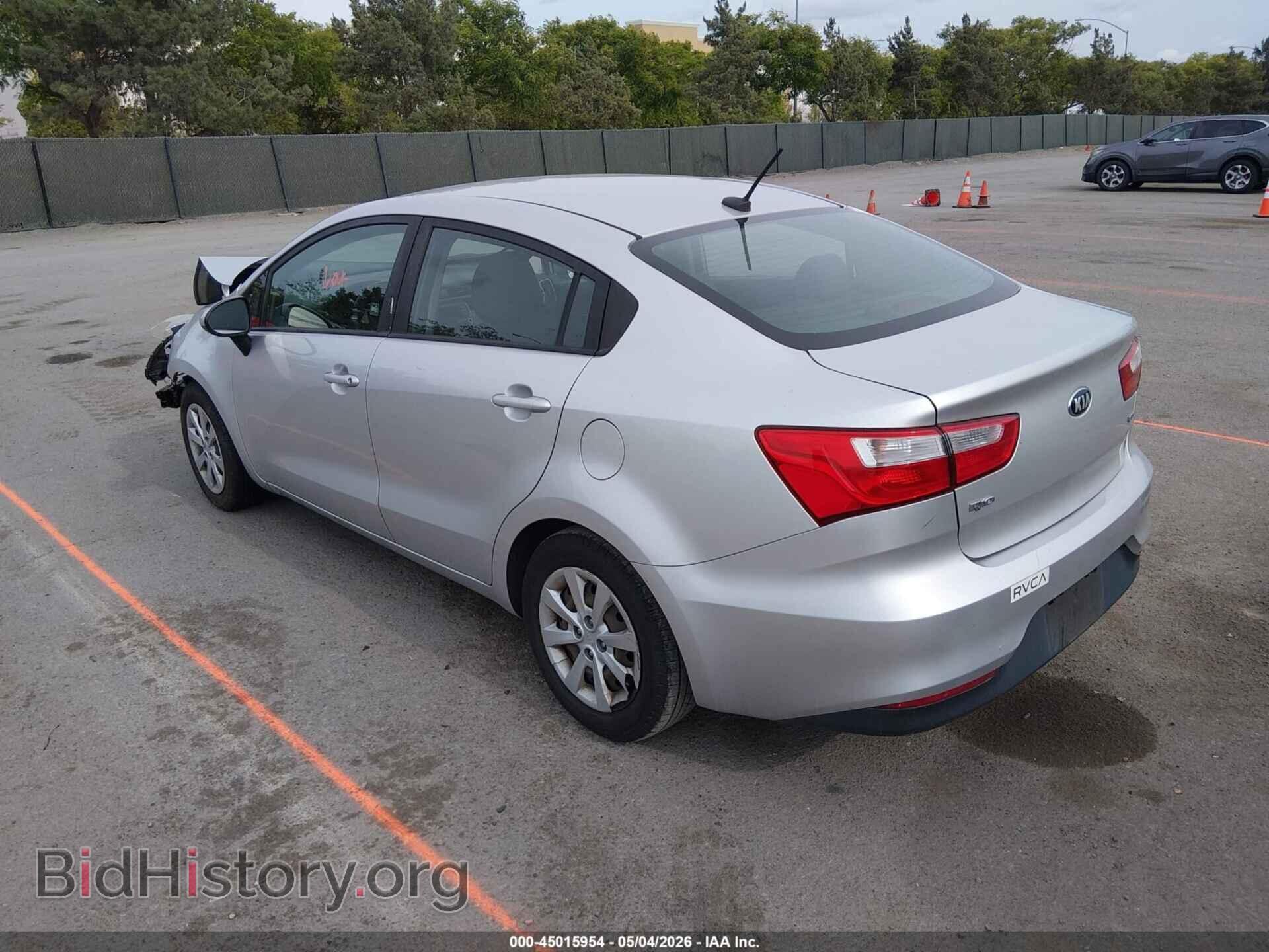 2016 KIA RIO - VIN: KNADM4A32G6620116 - Фото 3