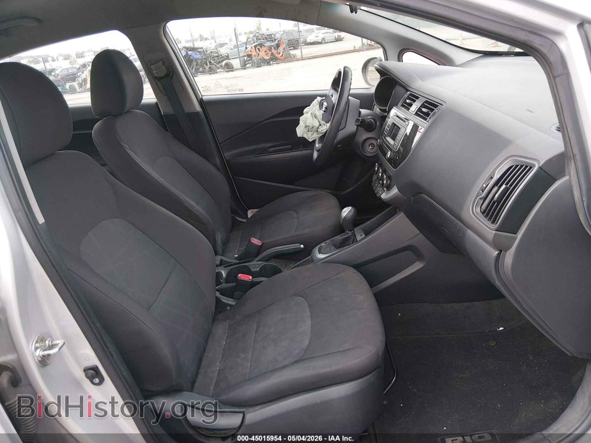 2016 KIA RIO - VIN: KNADM4A32G6620116 - Фото 5
