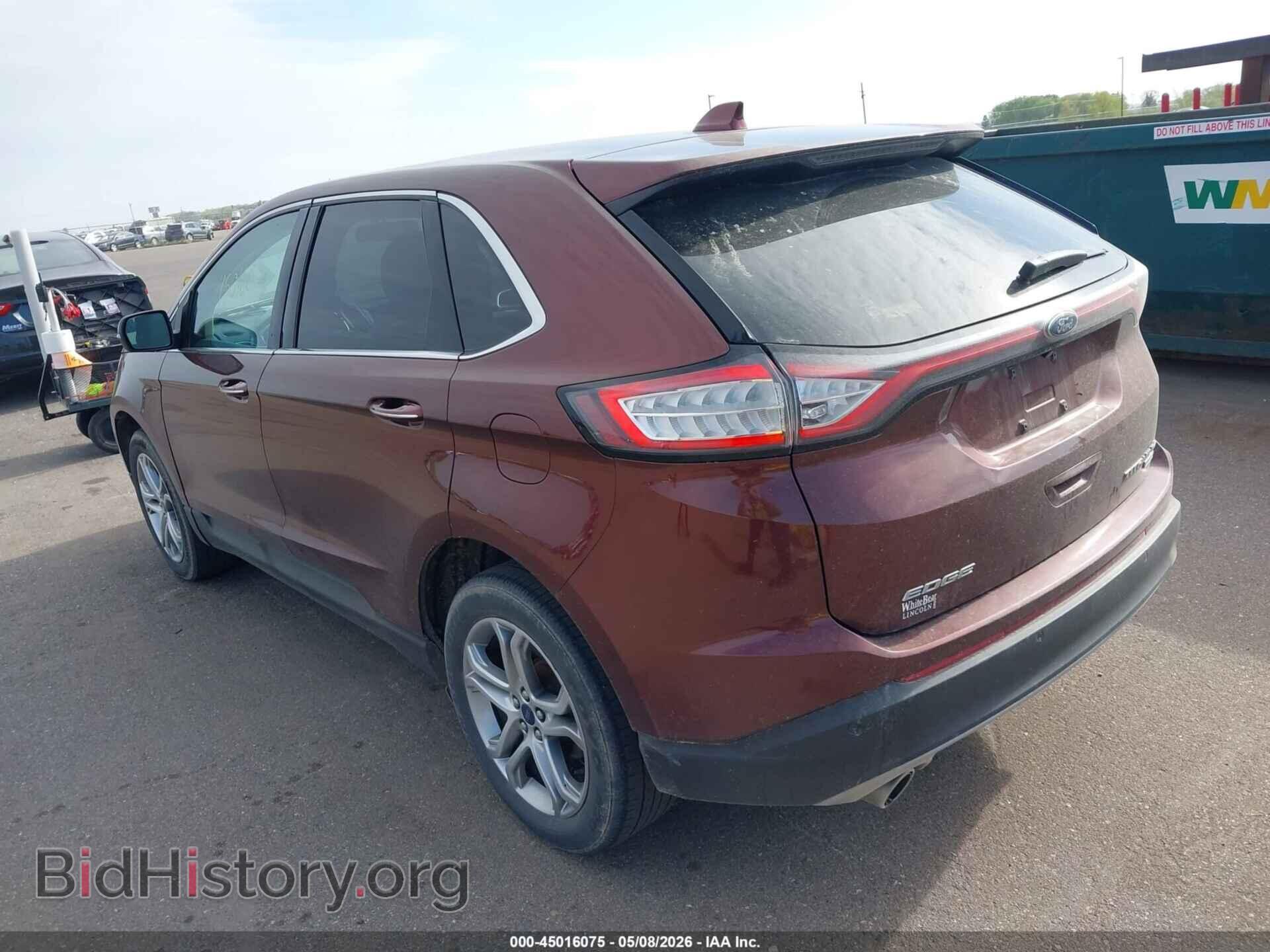 2015 FORD EDGE - VIN: 2FMTK3K90FBC15143 - Photo 3