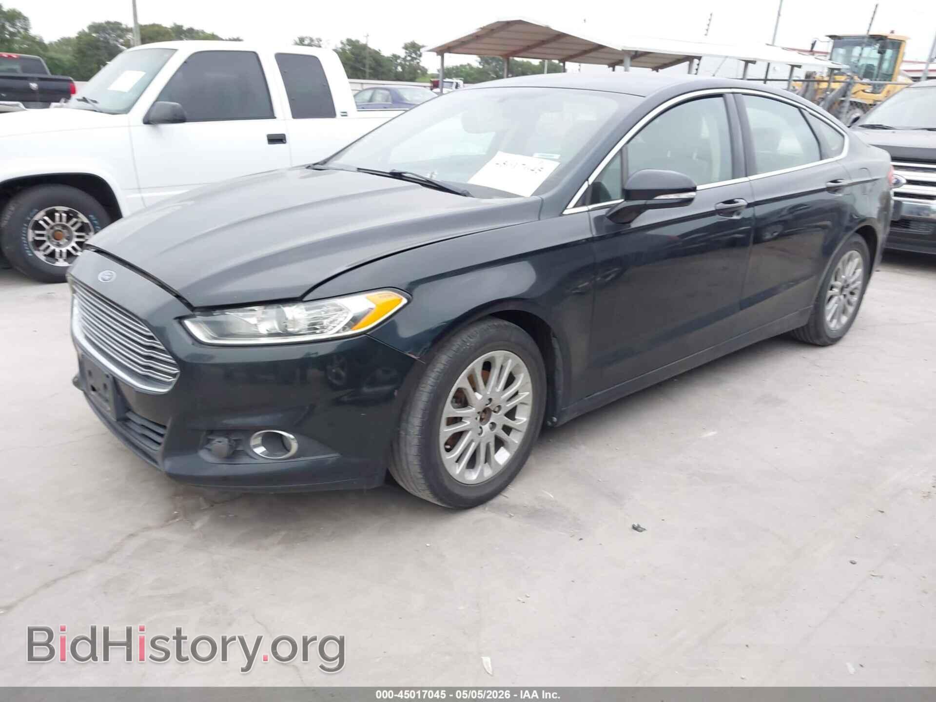 2014 FORD FUSION - VIN: 3FA6P0HDXER273666 - Фото 2