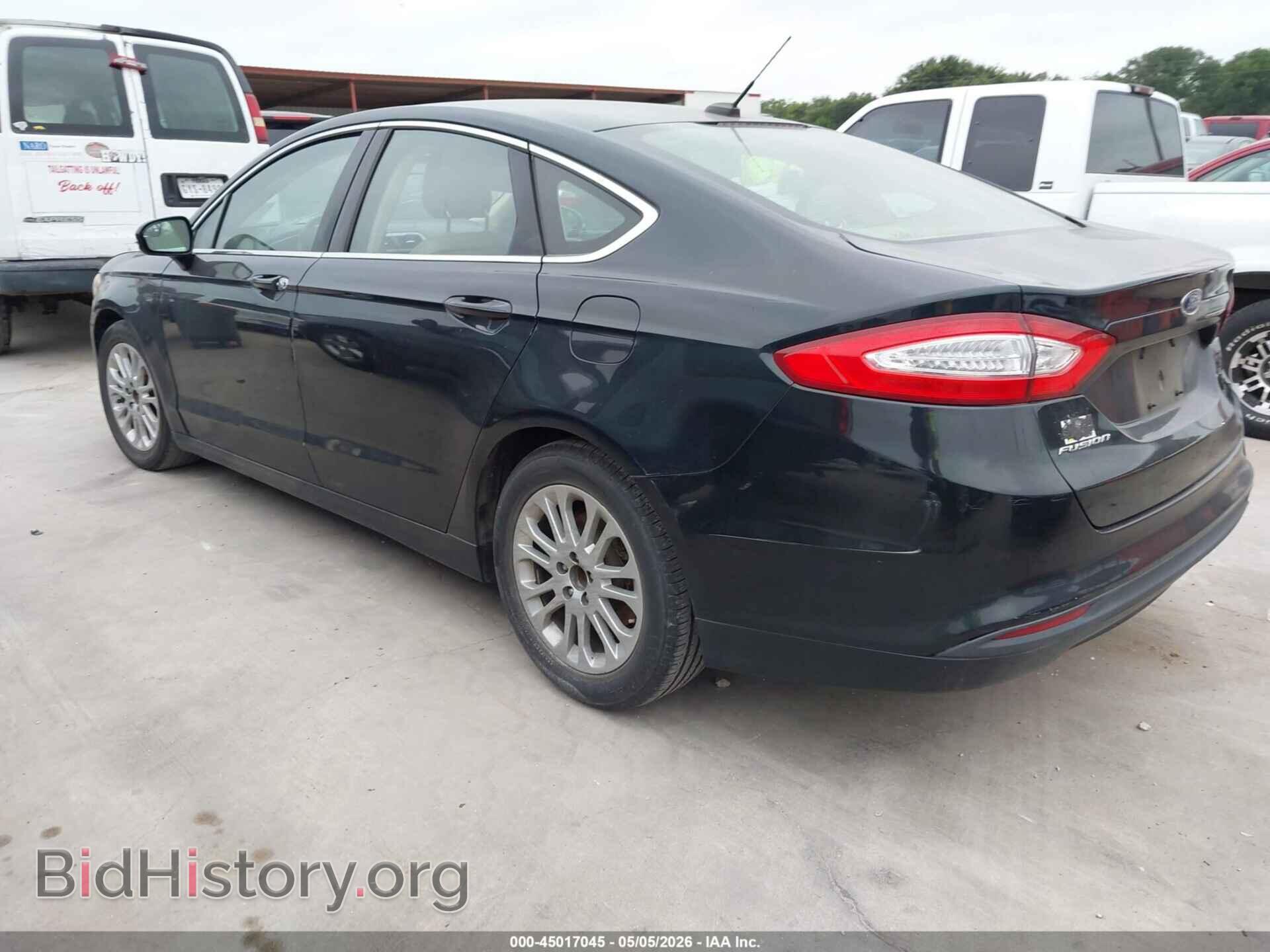 2014 FORD FUSION - VIN: 3FA6P0HDXER273666 - Фото 3