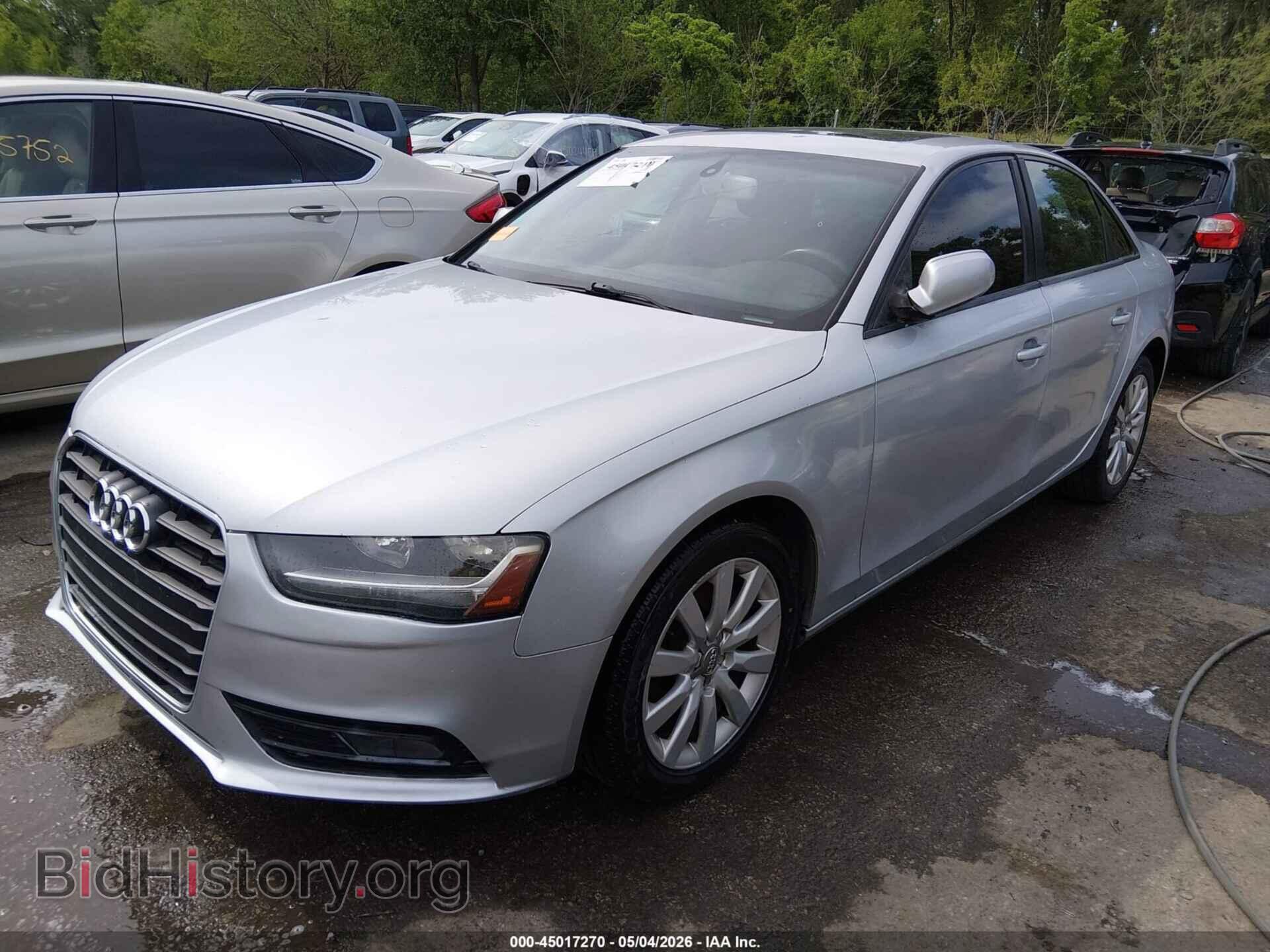 2014 AUDI A4 - VIN: WAUAFAFL6EA058428 - Фото 2