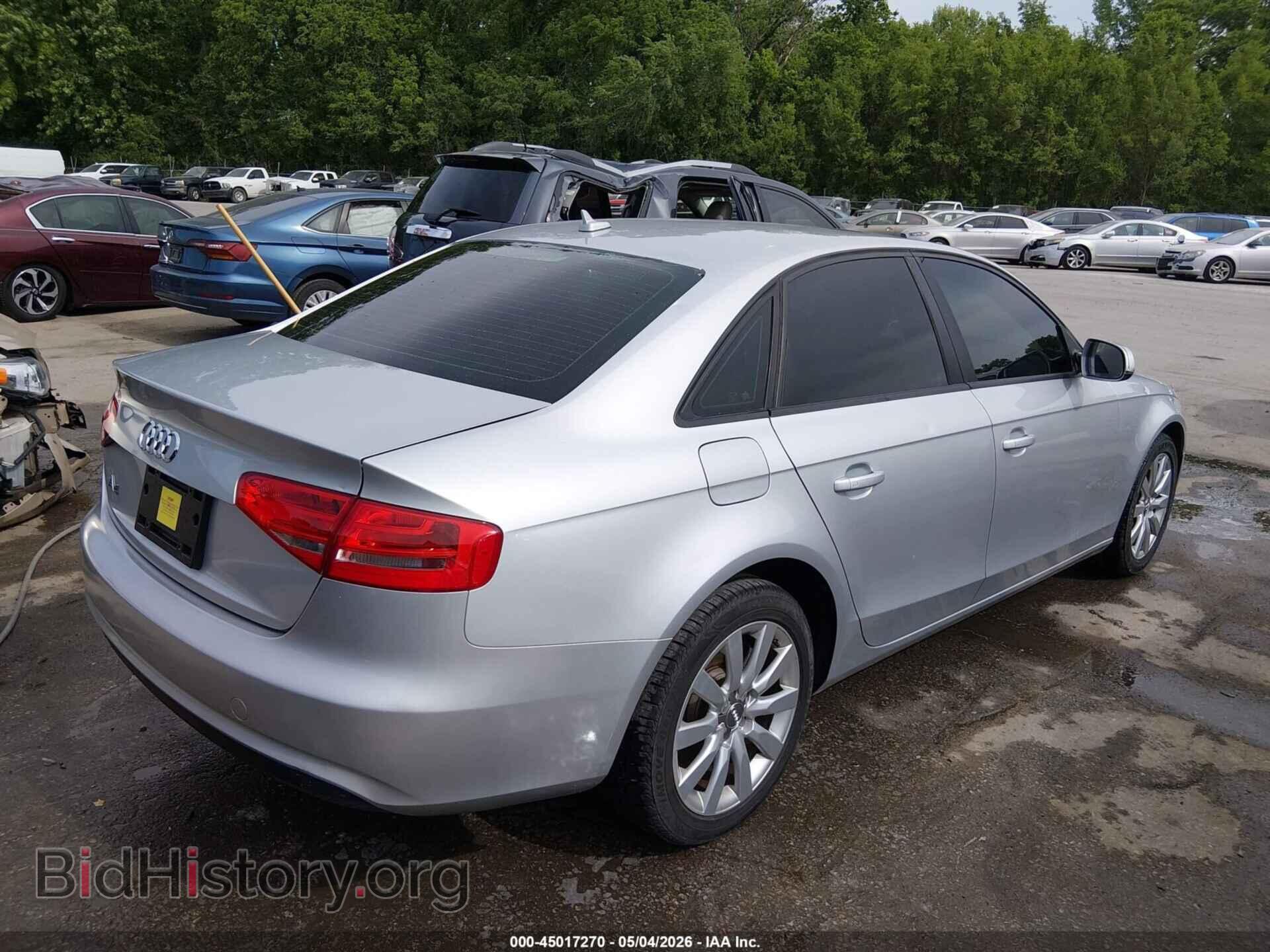 2014 AUDI A4 - VIN: WAUAFAFL6EA058428 - Фото 4