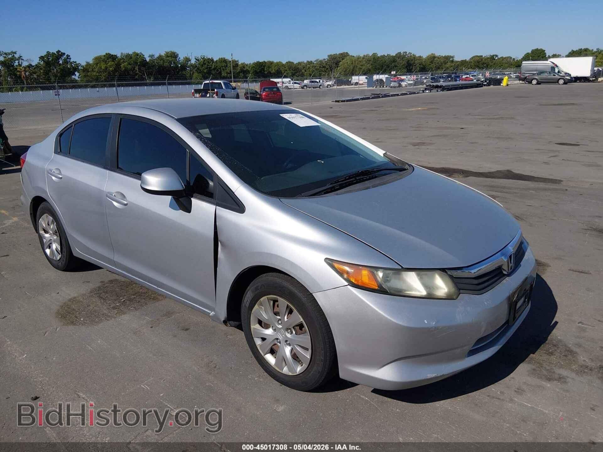 Photo 19XFB2F58CE087371 - HONDA CIVIC 2012