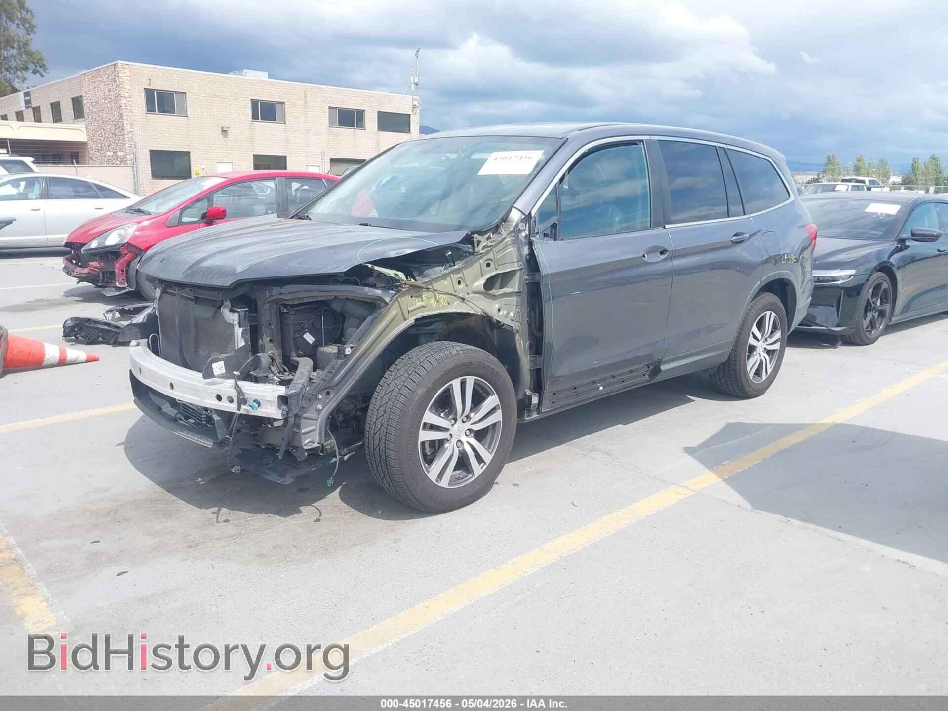 2017 HONDA PILOT - VIN: 5FNYF6H71HB070187 - Фото 2