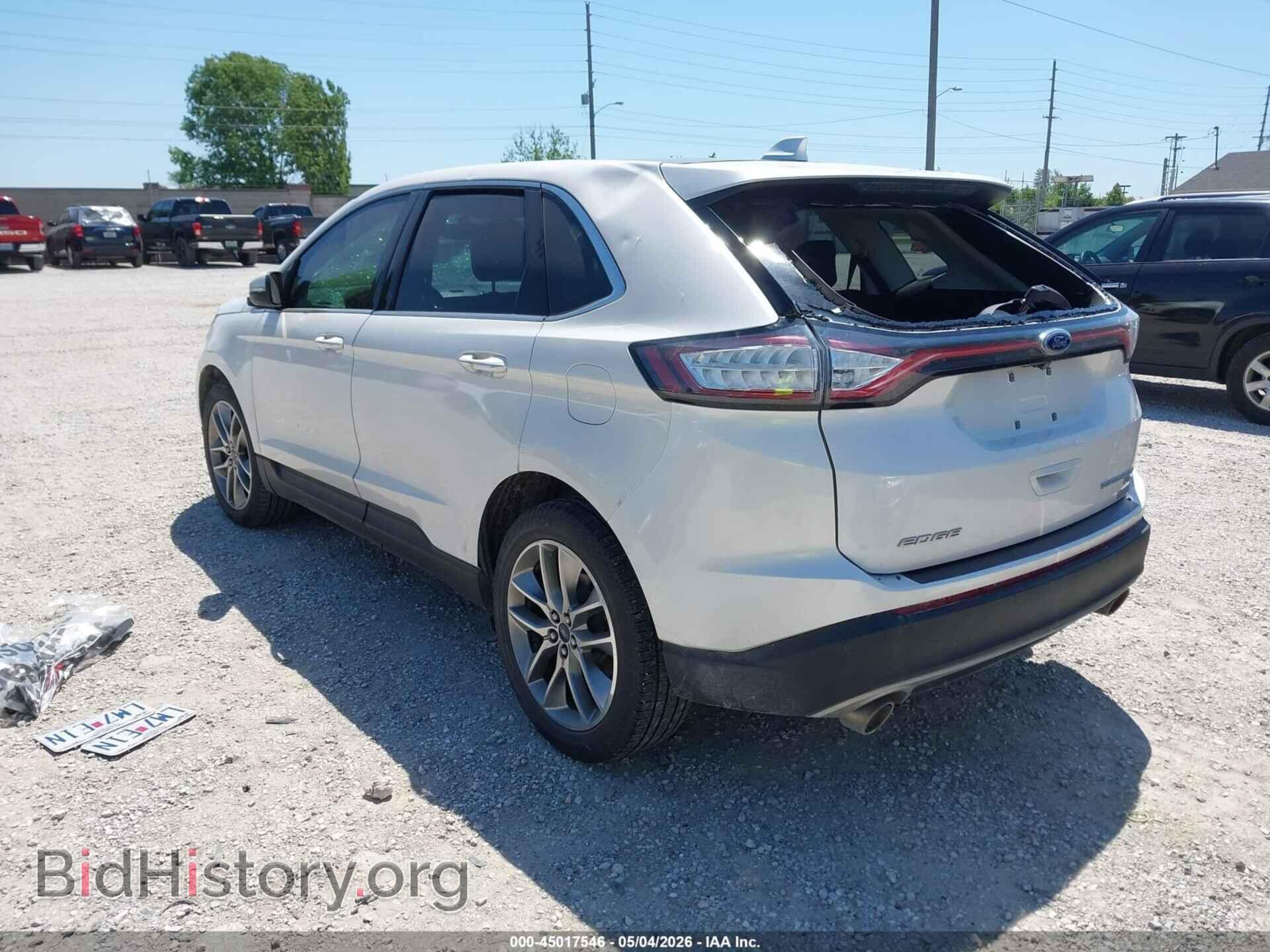 2017 FORD EDGE - VIN: 2FMPK4K83HBC68551 - Фото 3