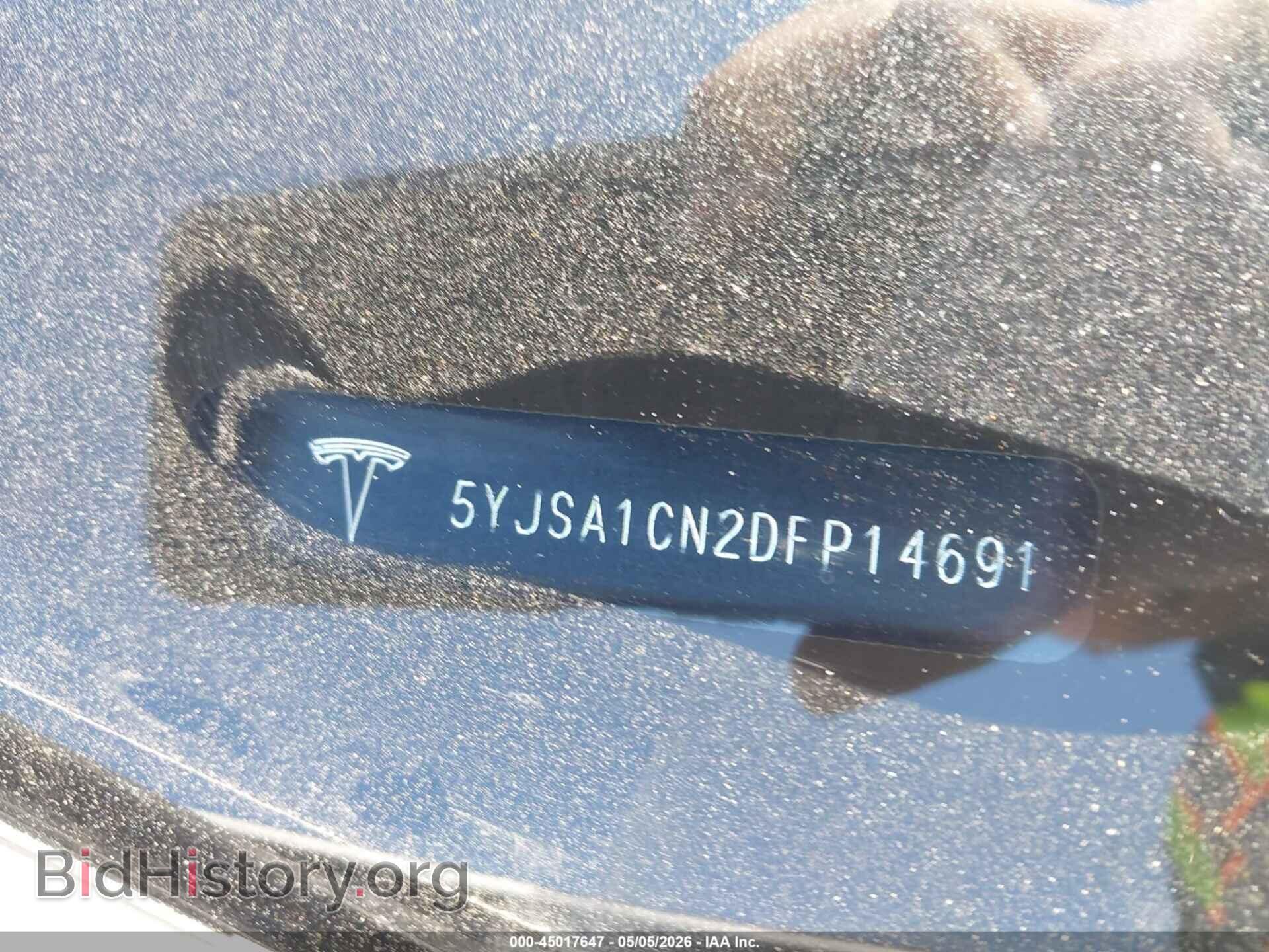 2013 TESLA MODEL S - VIN: 5YJSA1CN2DFP14691 - Фото 9
