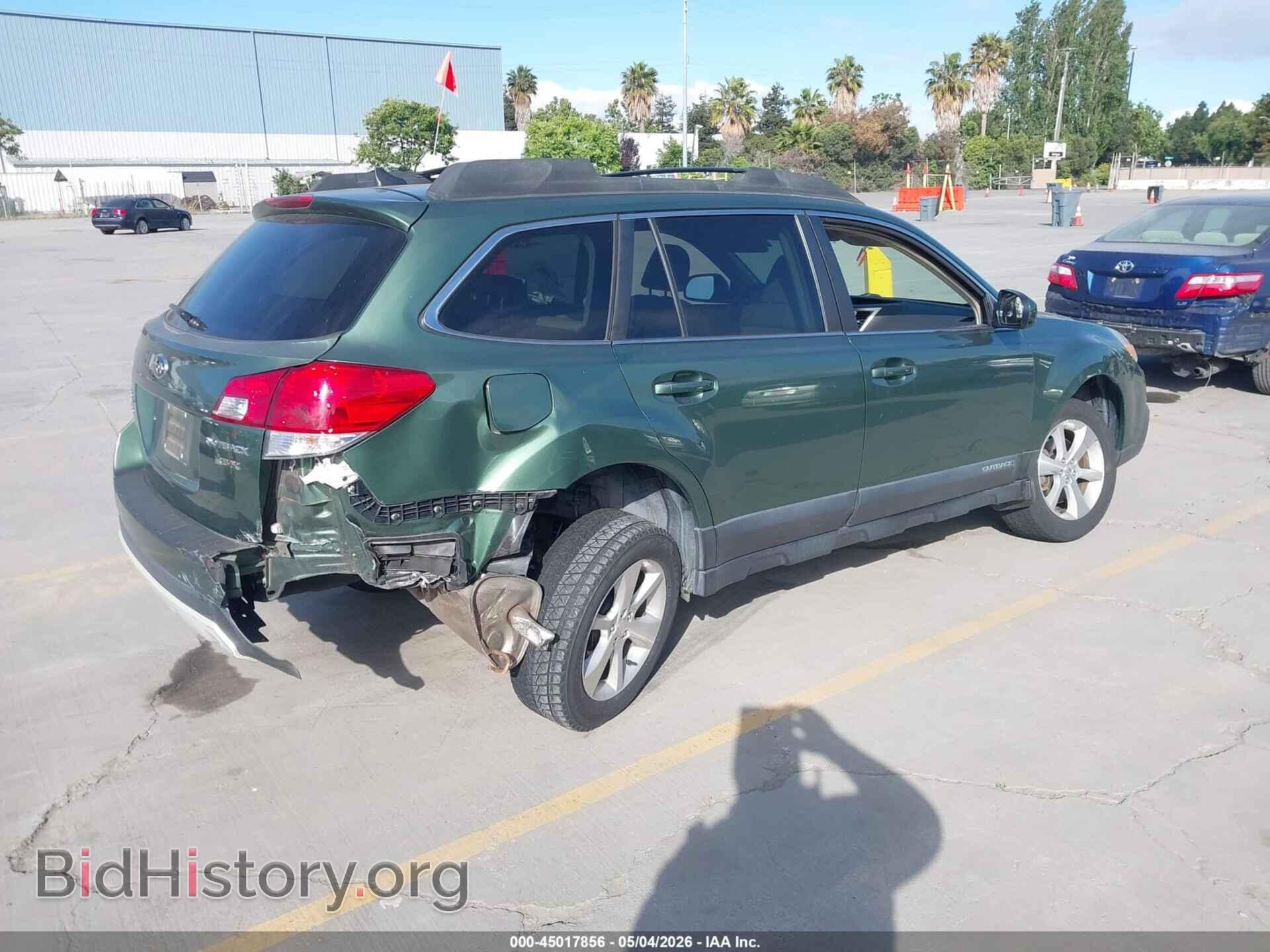 2013 SUBARU OUTBACK - VIN: 4S4BRDPC4D2233780 - Фото 4